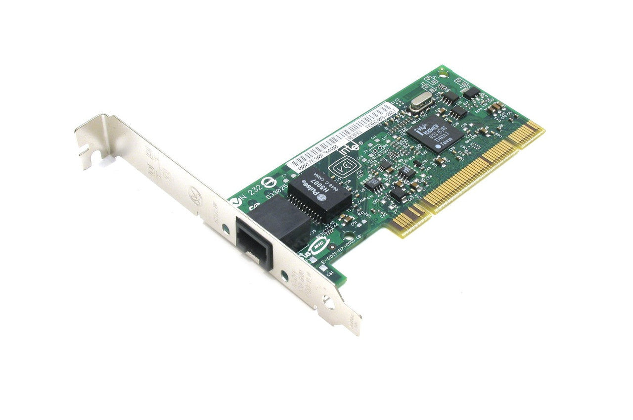 Intel A98208-007 Single Port PRO/1000 MT Desktop Adapter NIC PCI Network Card including Both Brackets