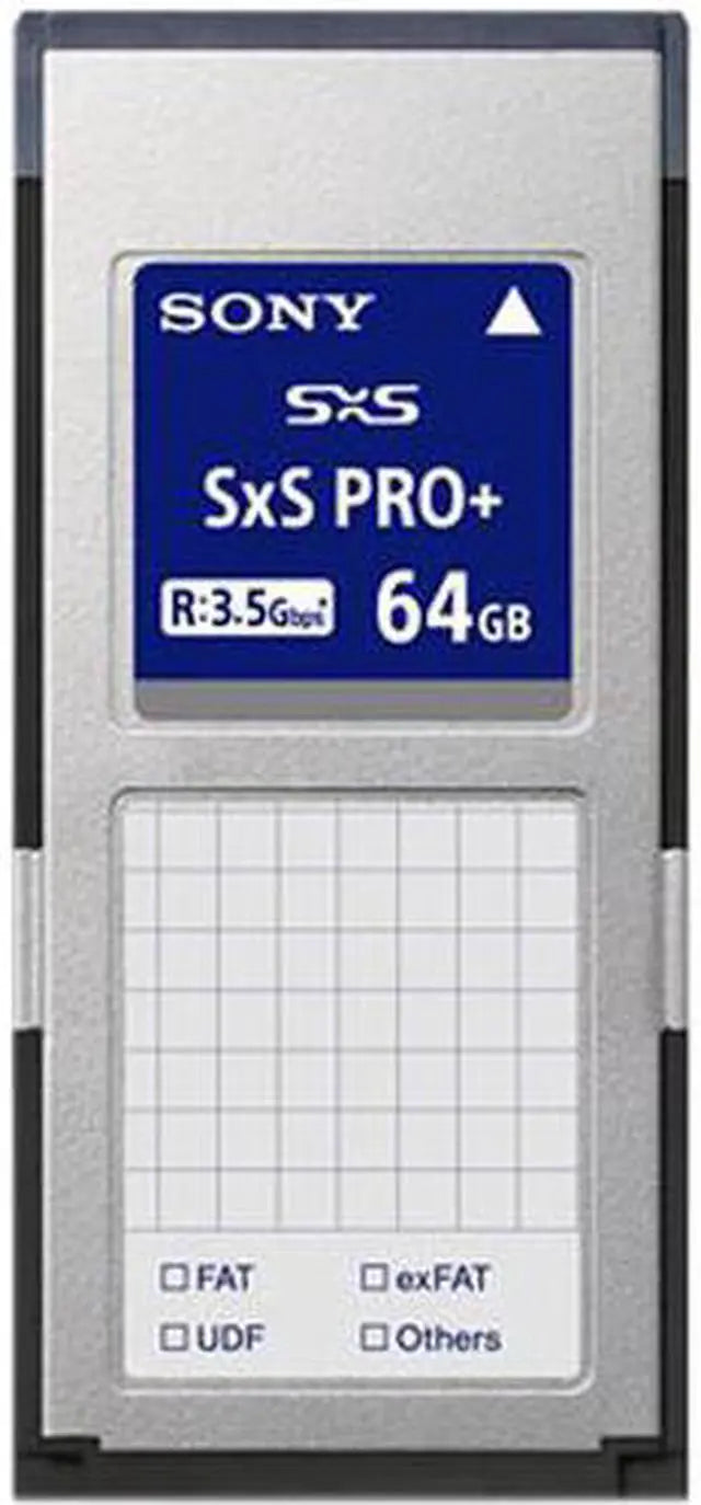 Main image of Sony SxS PRO+ E Series 64GB Memory Card #SBP64E