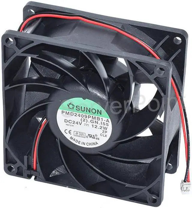 Main image of For SUNON PMD2409PMB1-A DC24V 12.2W 2-Pin Case Power Inverter Fan