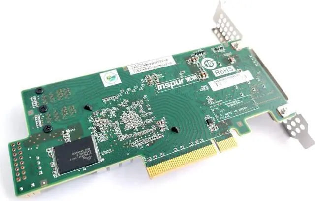 Alt view image 5 of 5 - SAS3008 9300-8I IT-Mode HBA JBOD PCI-E 3.0 SATA/SAS 8-Port SAS3 12Gb/s ZFS FreeNAS unRAID+2* SFF-8643 SATA Cable