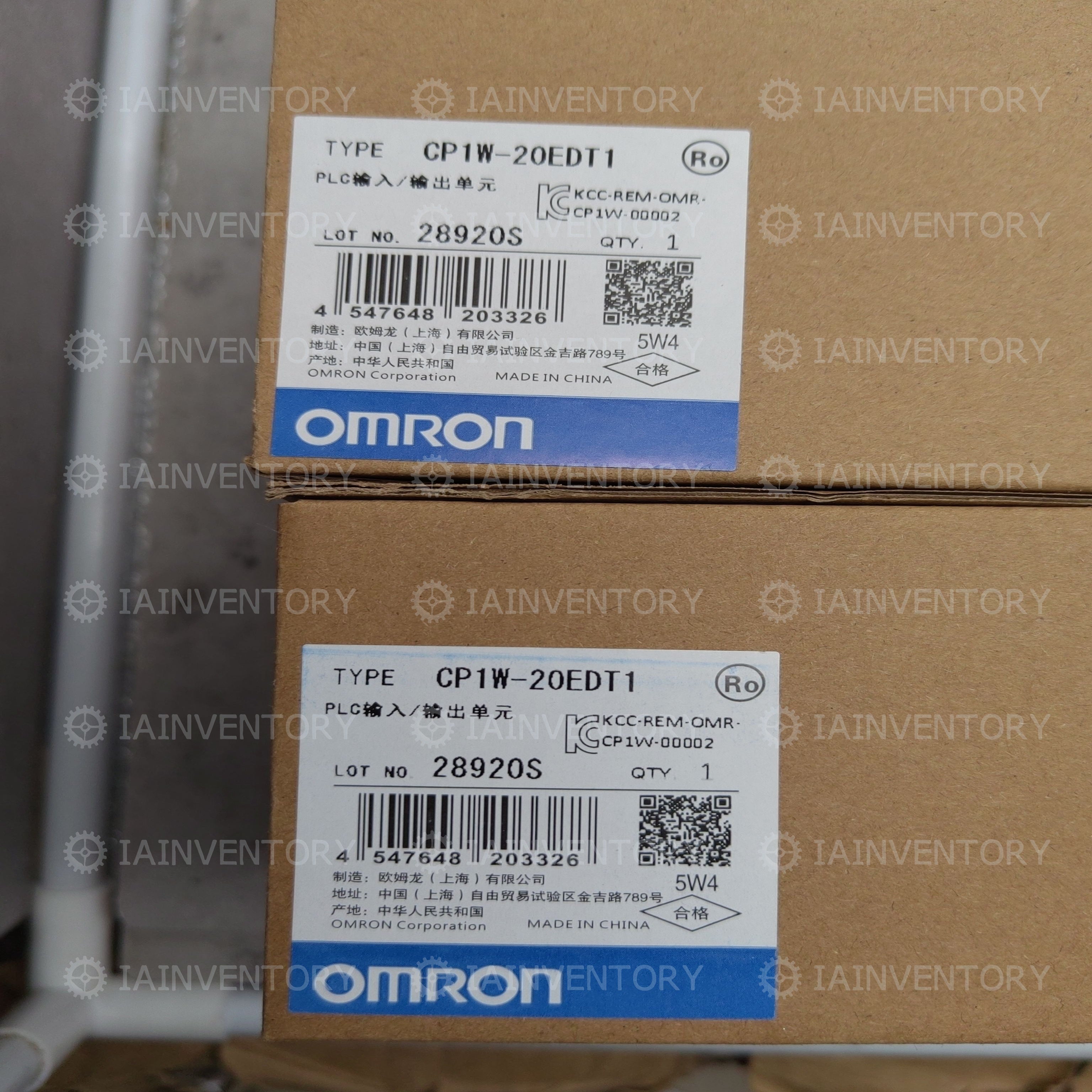 OMRON CP1W-20EDT1 PLC