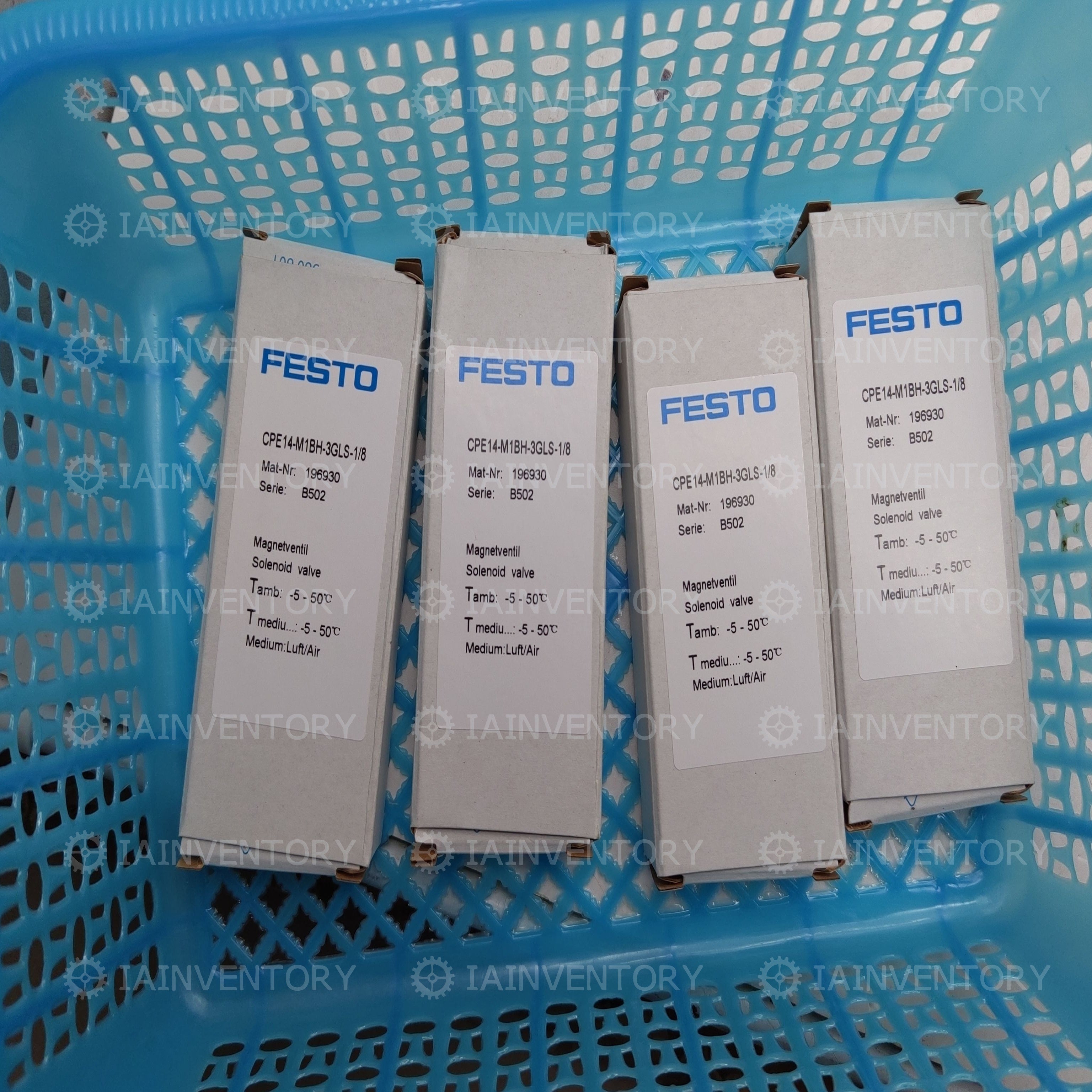 FESTO solenoid valve CPE14-M1BH-3GLS-1/8