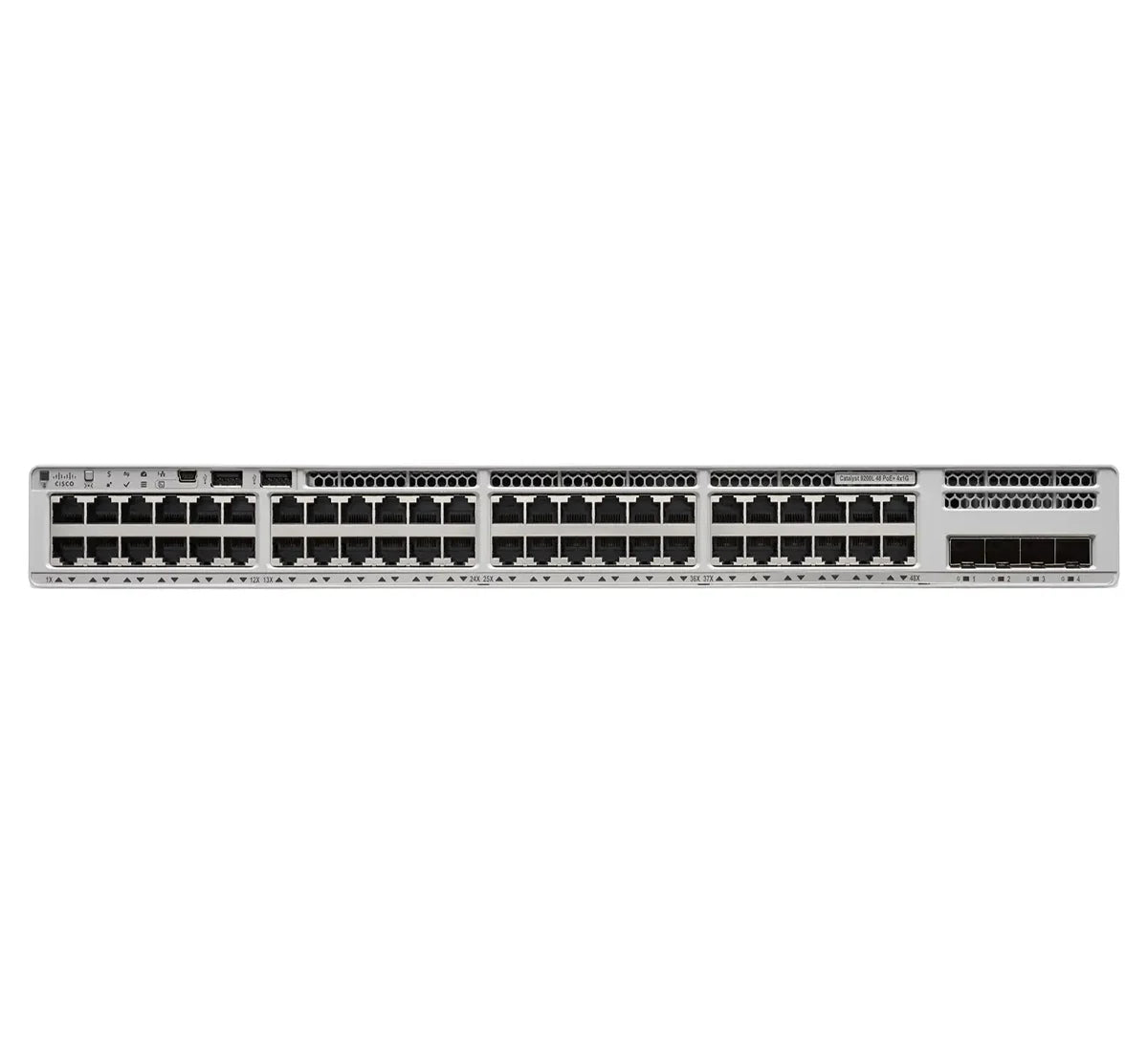 Cisco C9200L-48PL-4G-E Switch – 48-Port Partial PoE+, 1G Uplinks, Network Essentials