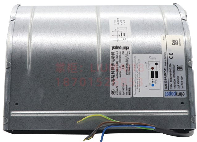 D2E133-AM47-01/A01/A03 ebm-papst Blowers & Centrifugal Fans AC Centrifugal Blower, 230VAC, 300CFM, 190W