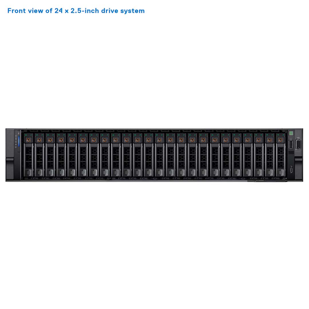 24x 2.5" Universal Rack Chassis | Dell PowerEdge R7615