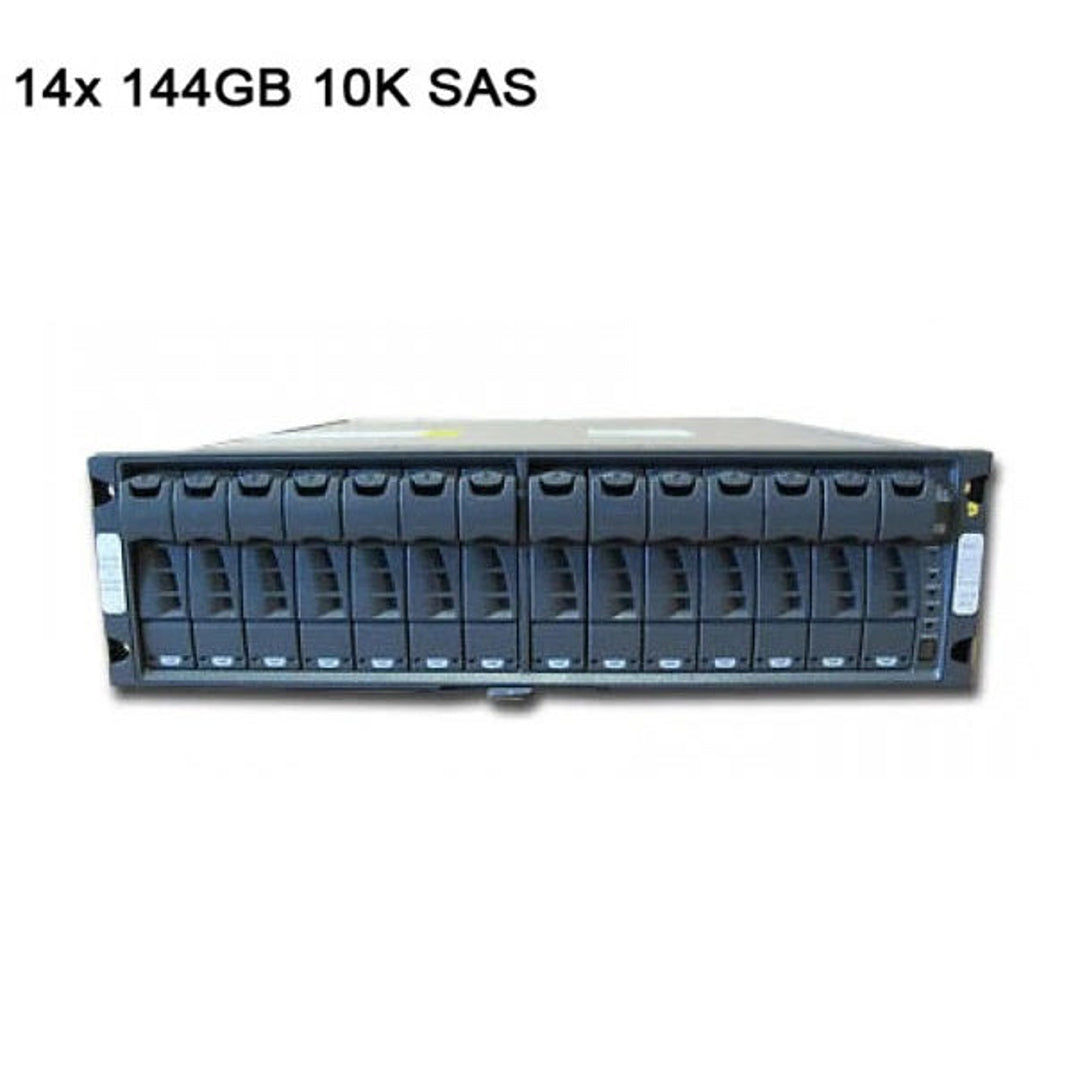 NetApp DS14MK4 Disk Shelf with 14x 144GB 10K FC HDDs (X274B-R5)