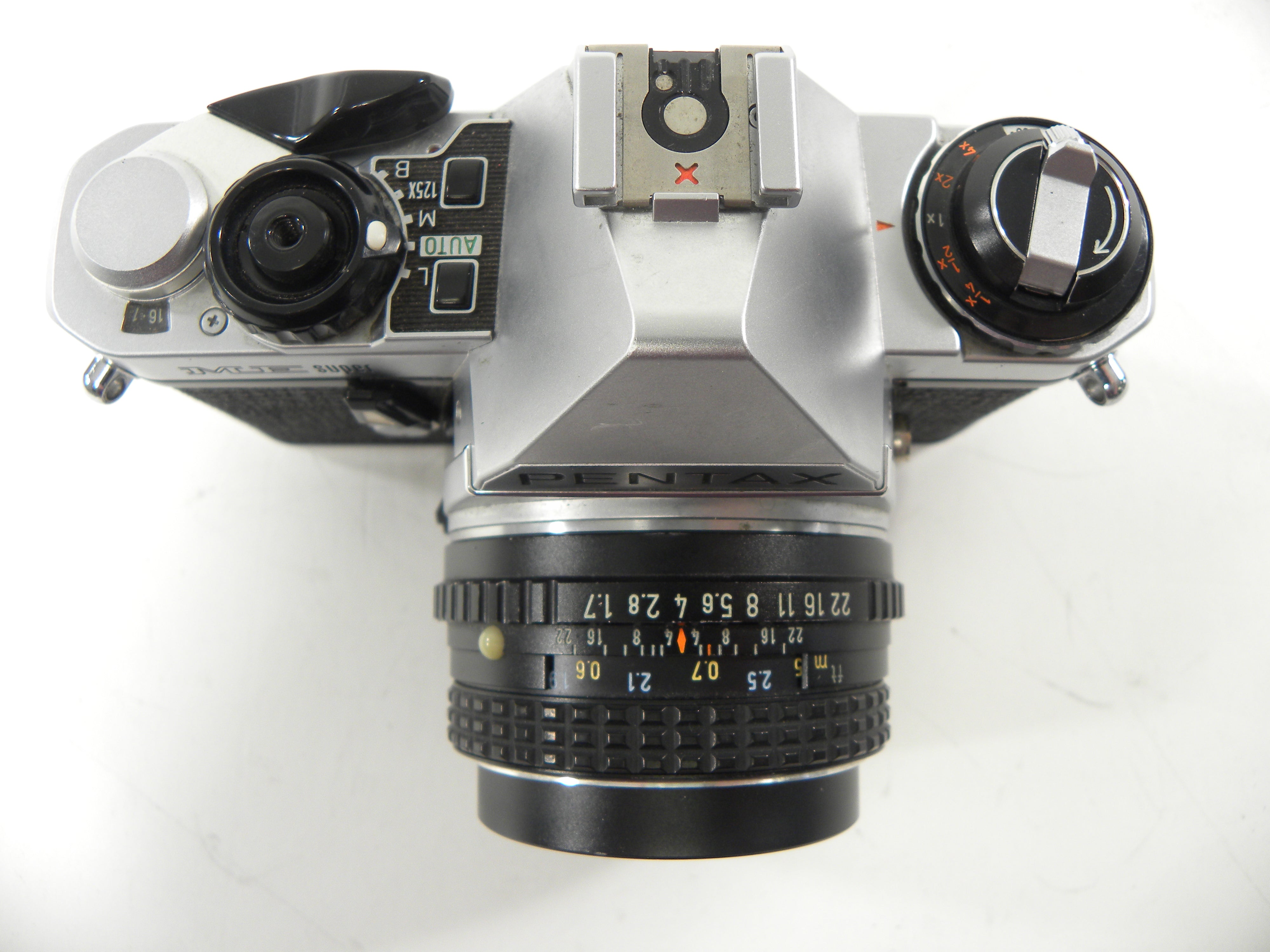 Pentax ME Super 35mm SLR w/SMC Pentax-M 50mm f1.7