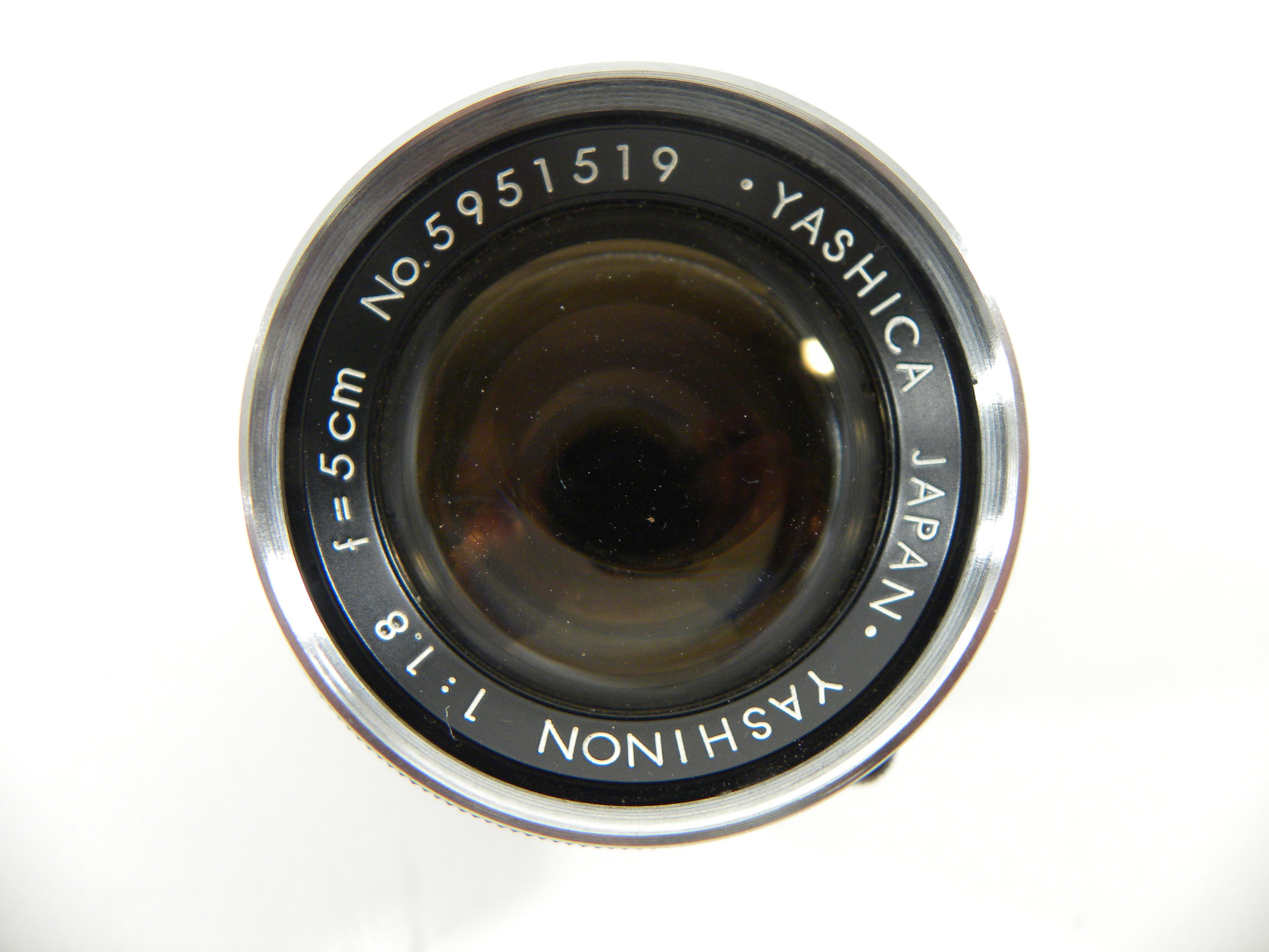Yashica 5cm f1.8 Yashinon Lens AS IS NO Returns!