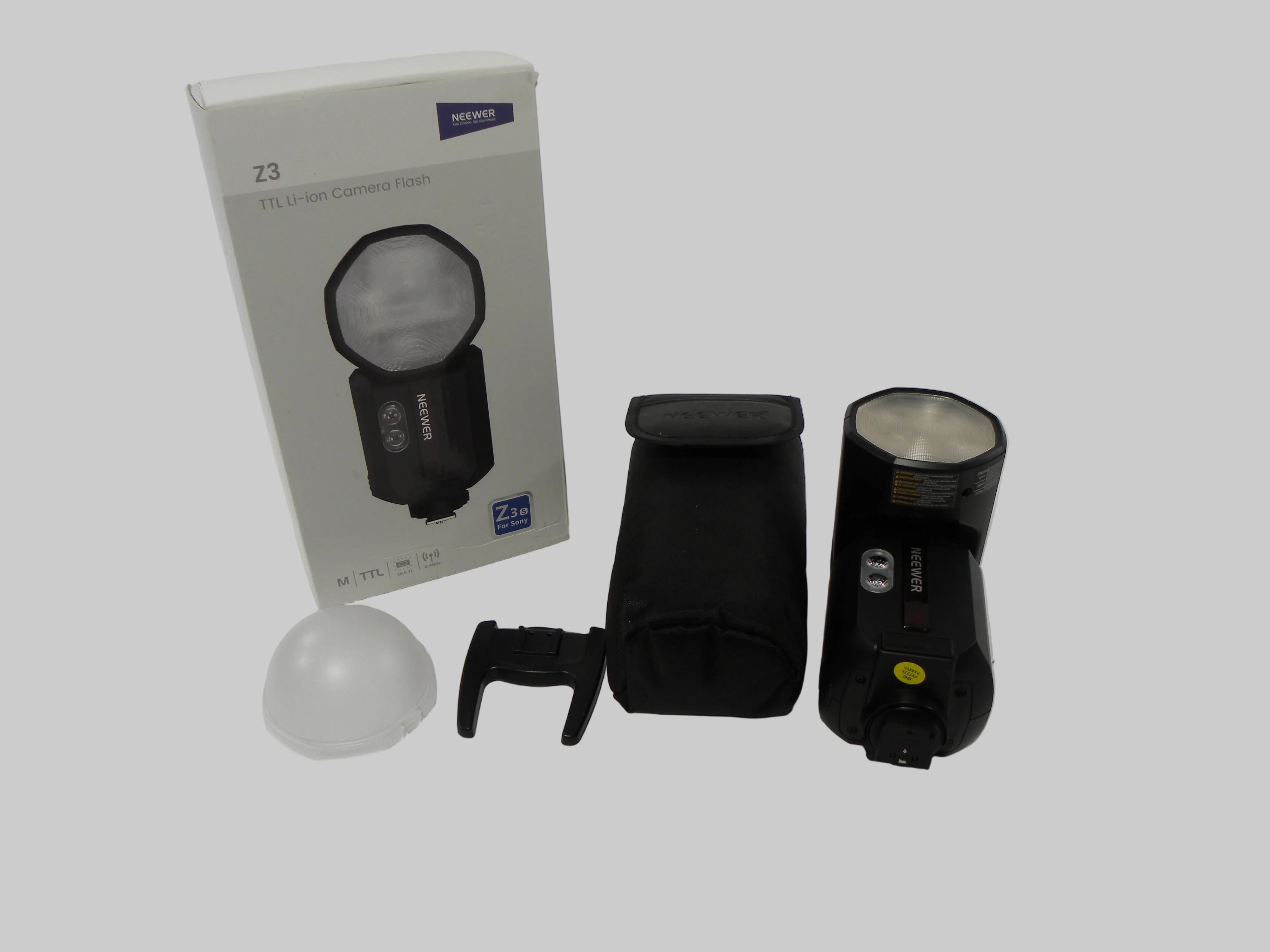 Neewer Z3s Round Head Shoe Mount Flash for Sony E