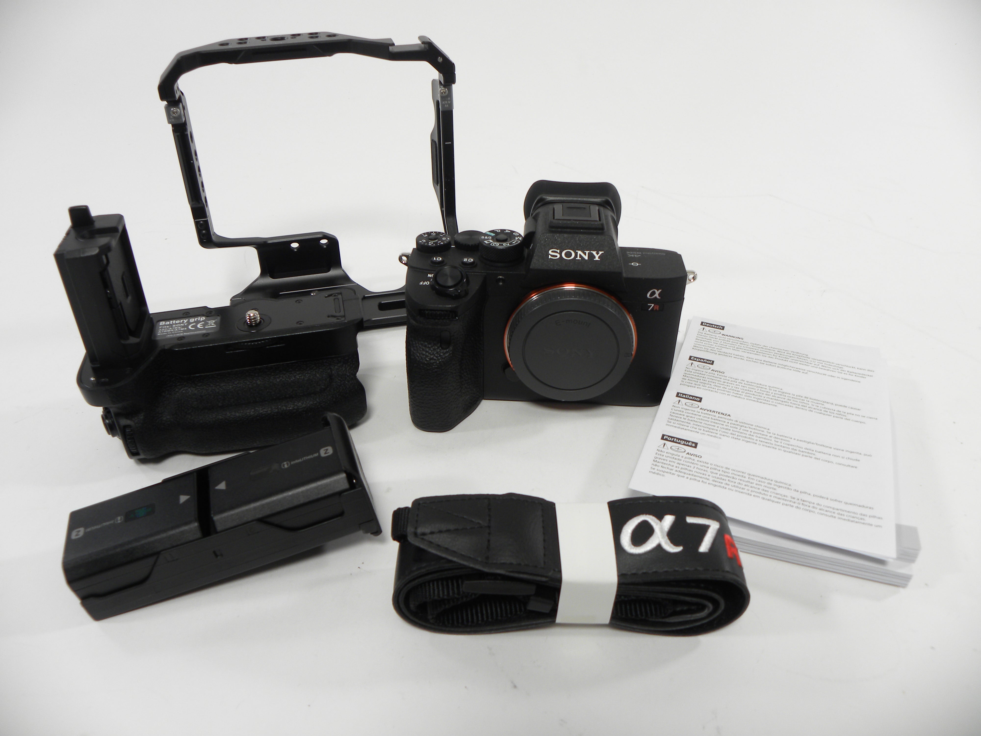 Sony a7R IV 4K 61mp Digital Mirrorless Body Only Shutter Ct. 4,415