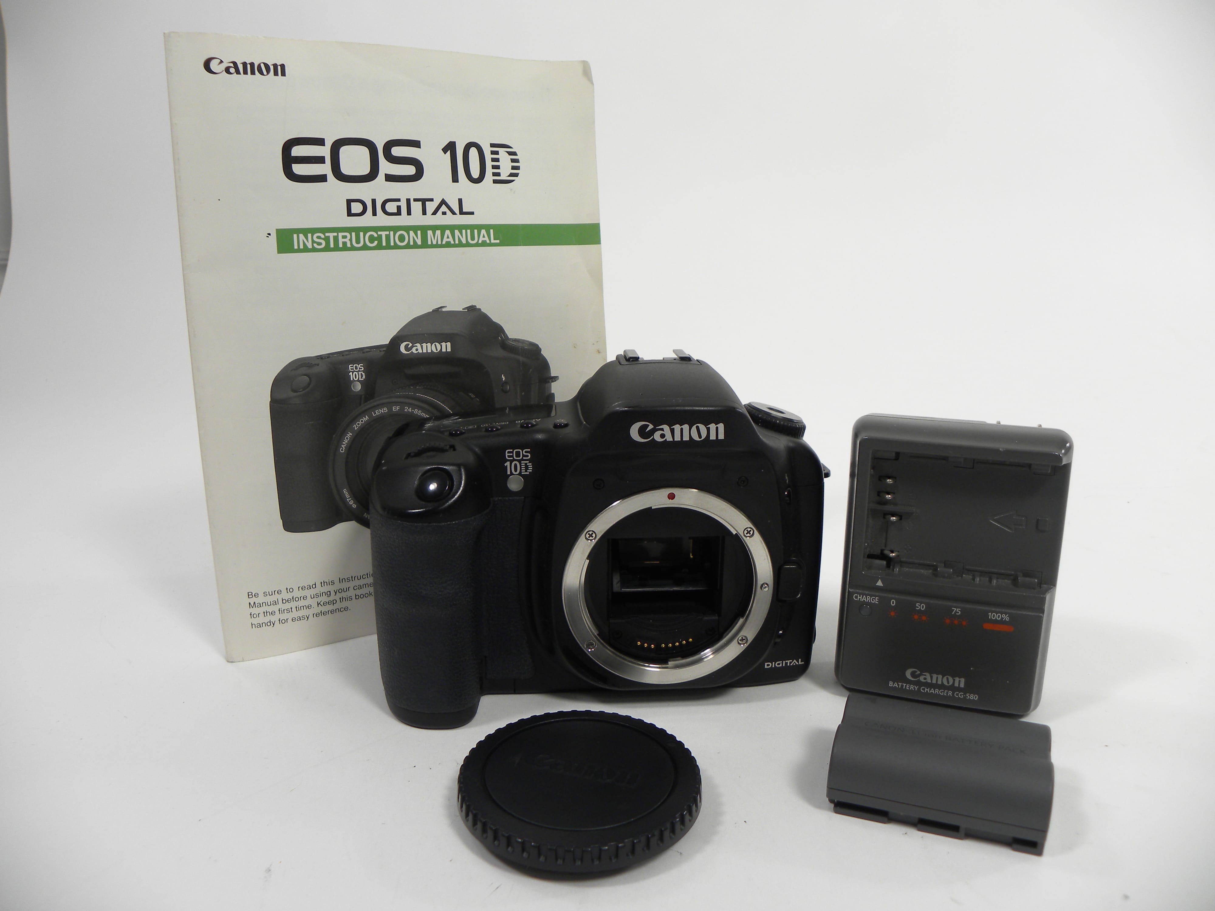 Canon EOS 10D 6.3mp Digital SLR Body only AS IS