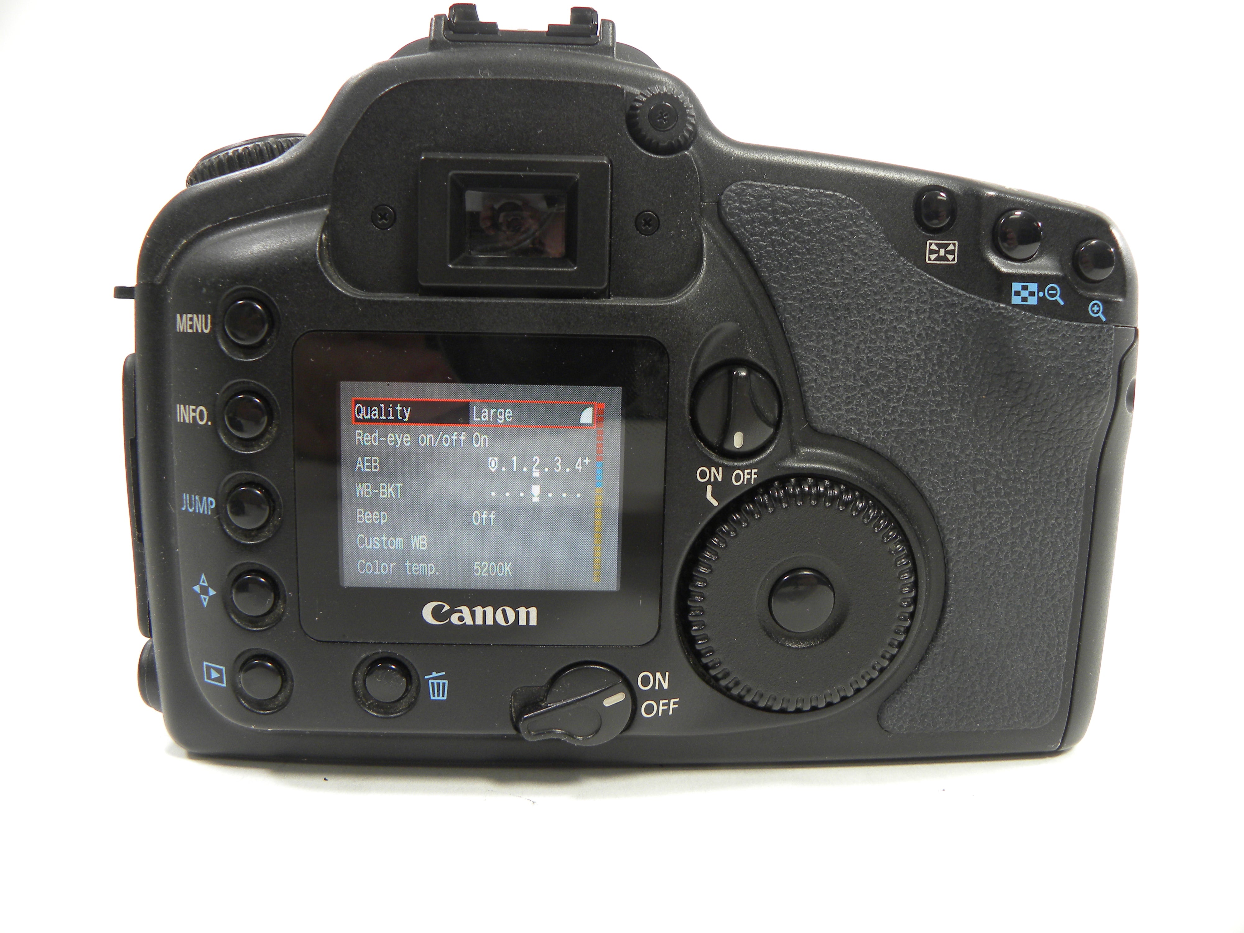 Canon EOS 10D 6.3mp Digital SLR Body only AS IS