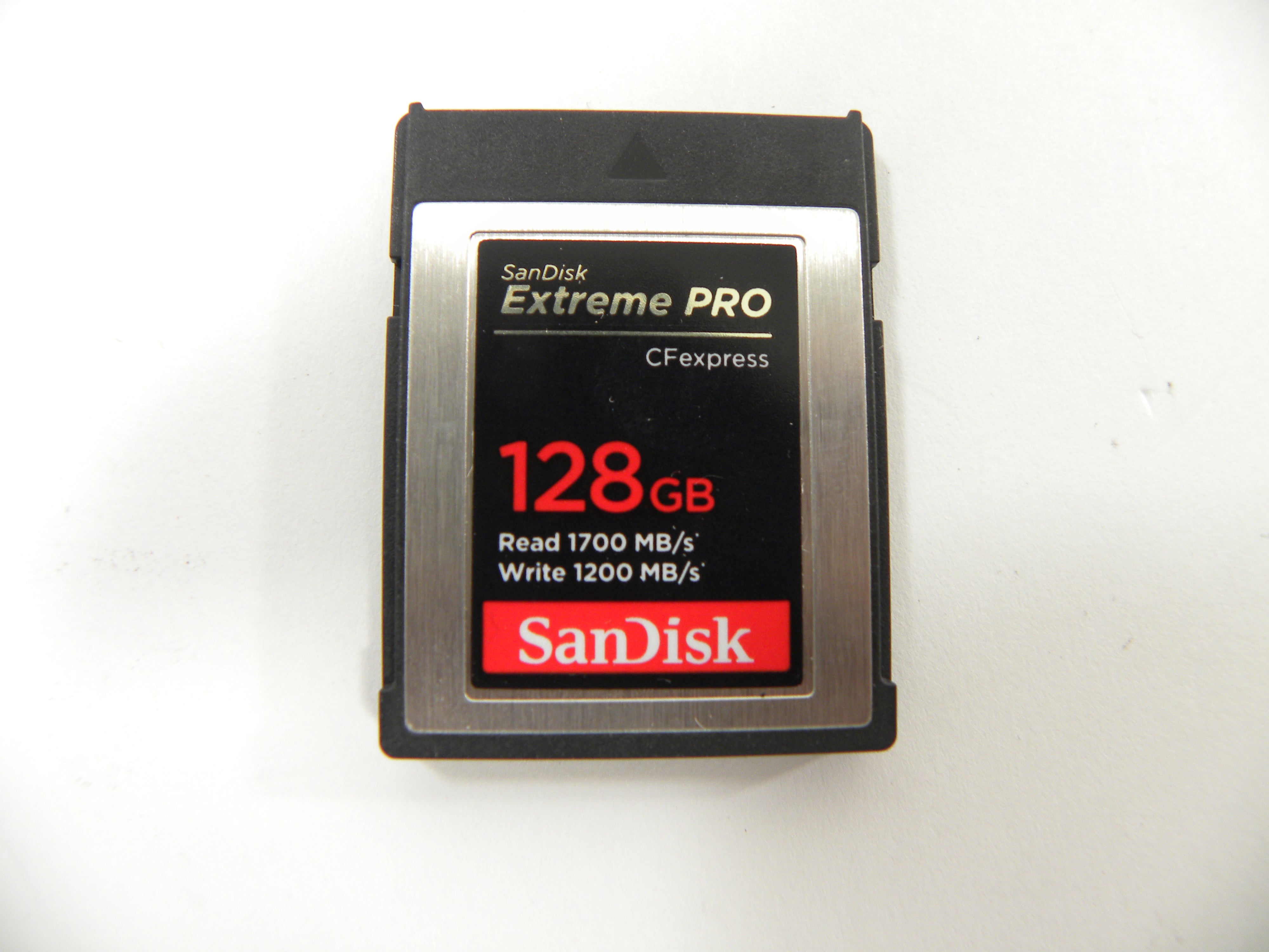 SanDisk Extreme PRO 128GB Type B Memory Card
