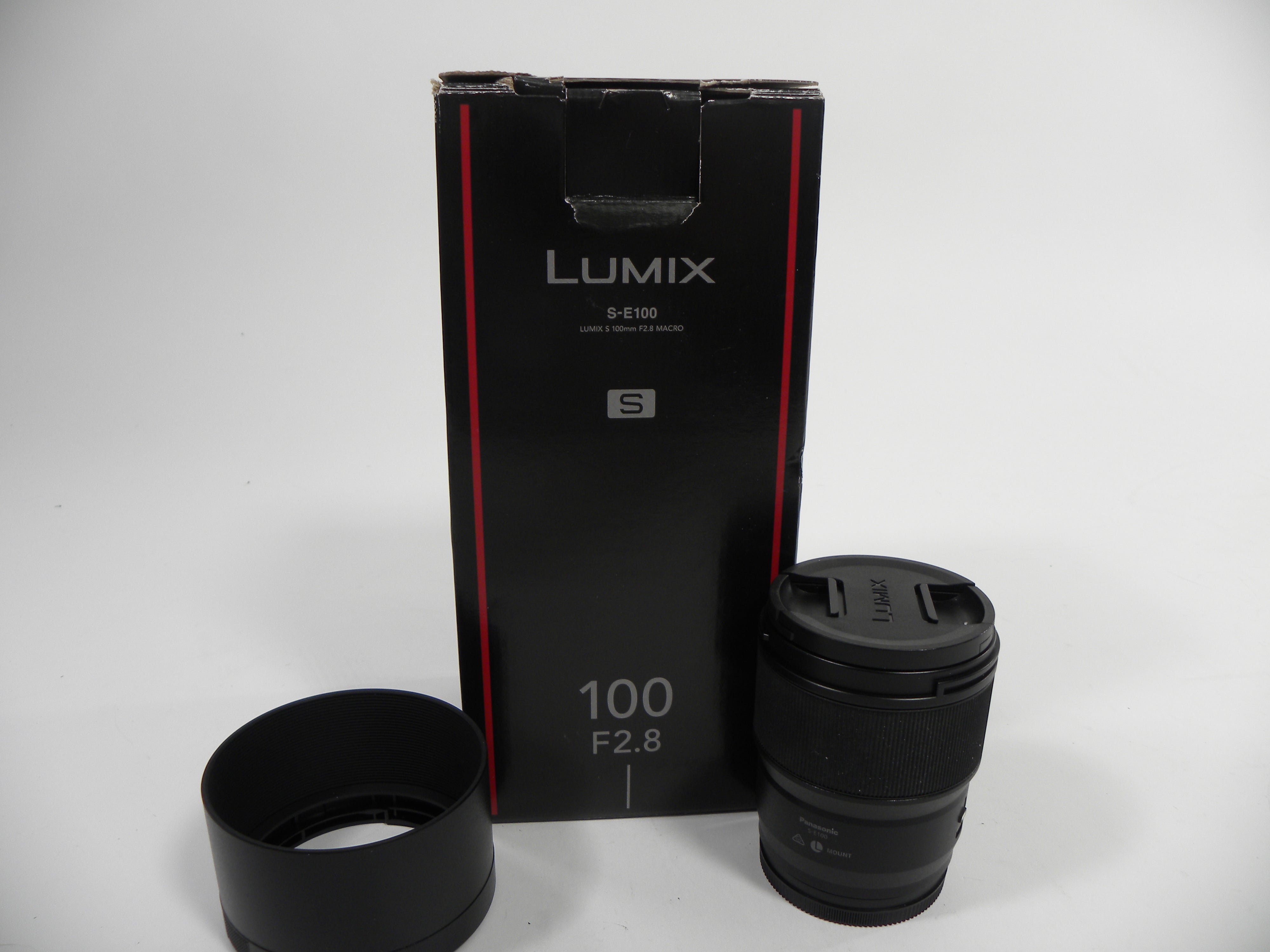 Panasonic Lumix S-E100 100mm f2.8 L Mount lens