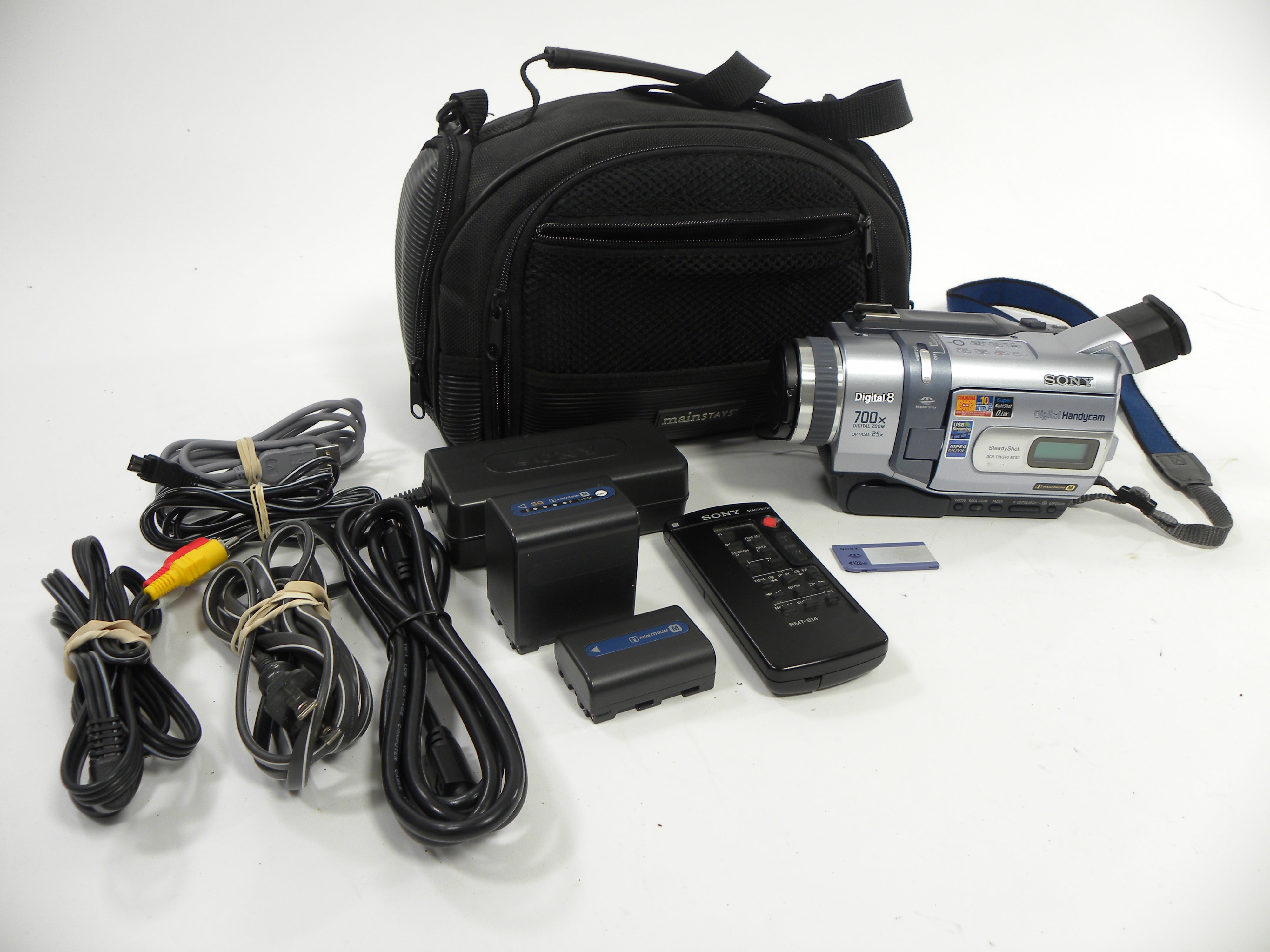 Sony DCR-TRV340 Digital 8 Steady Shot Handycam Camcorder