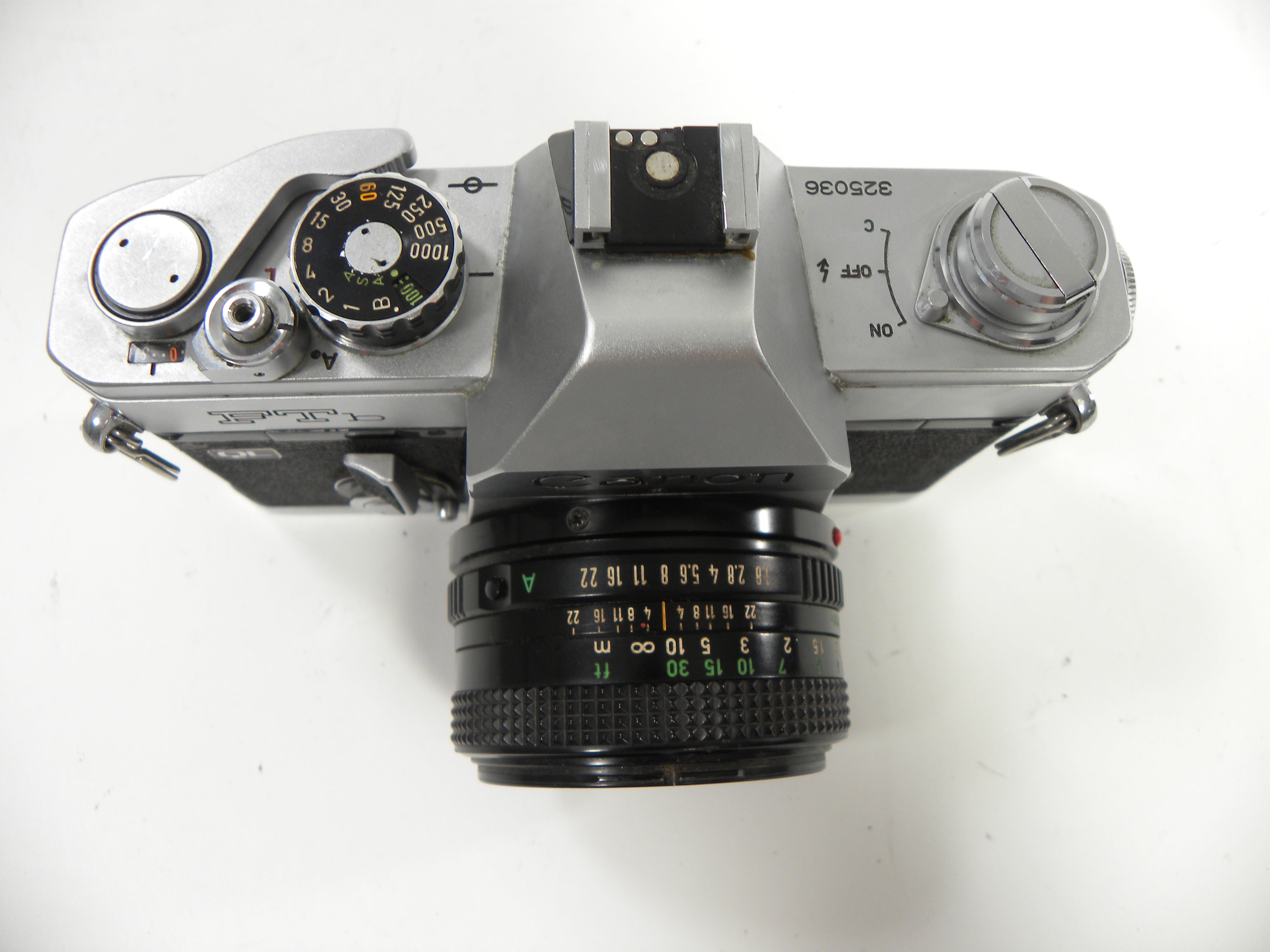 Canon FTb 35mm SLR w/50mm f1.8