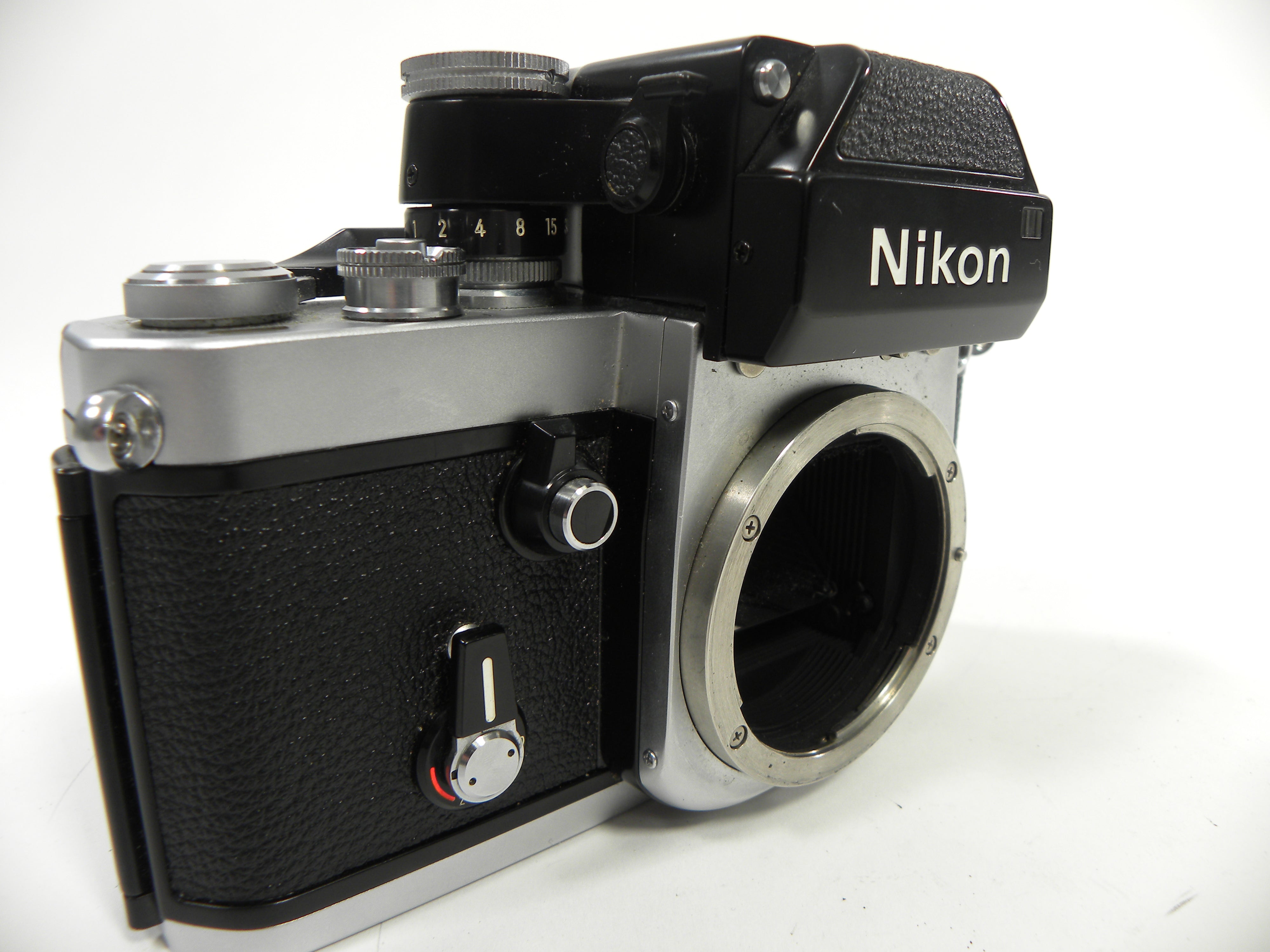 Nikon F2 35mm SLR Body Only w/Focusing Screen A/ DP-1 Prism AS IS NO RETURNS!