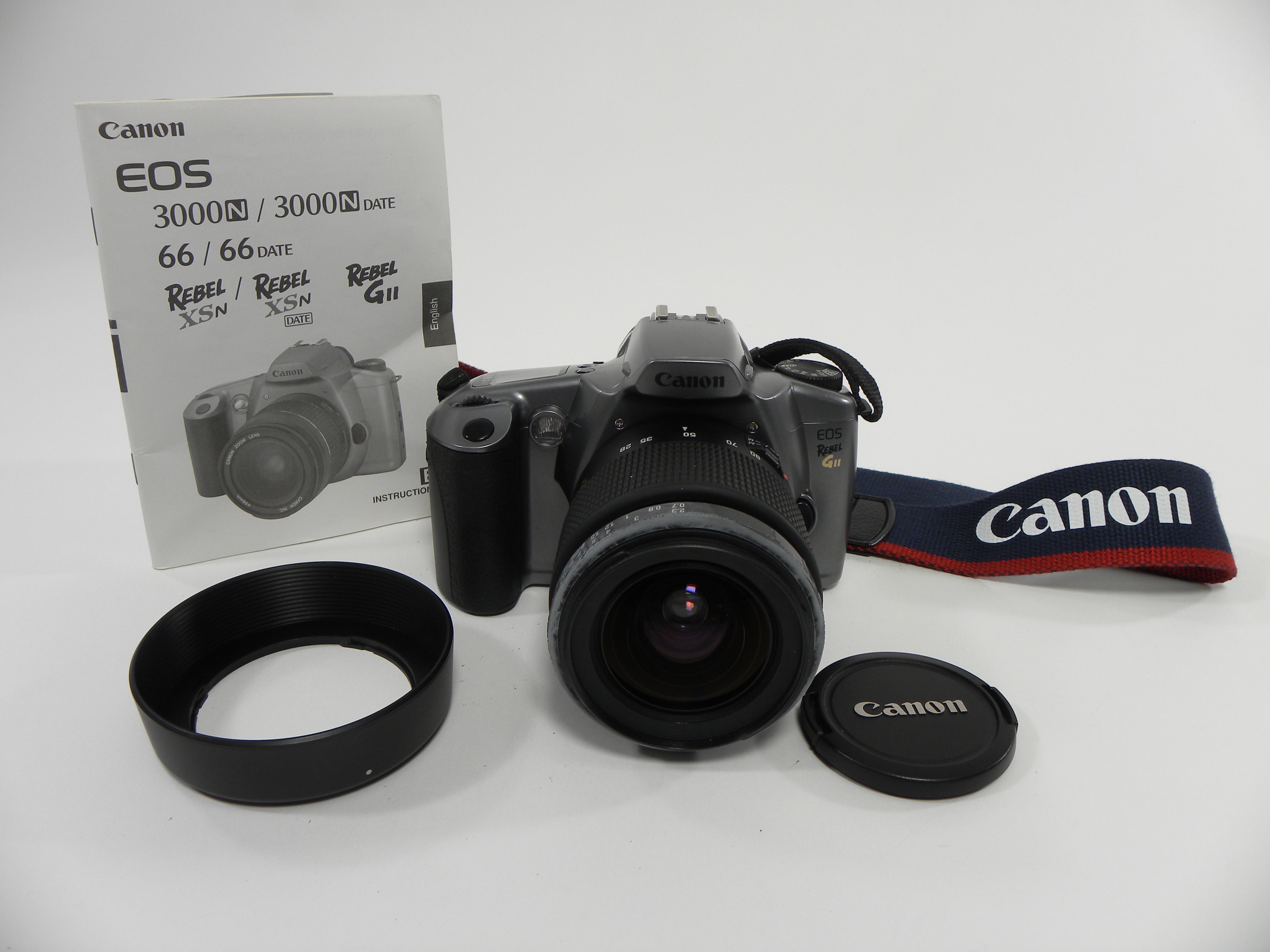 Canon EOS Rebel G II 35mm SLR w/Promaster AF 28-80mm f3.5-5.8