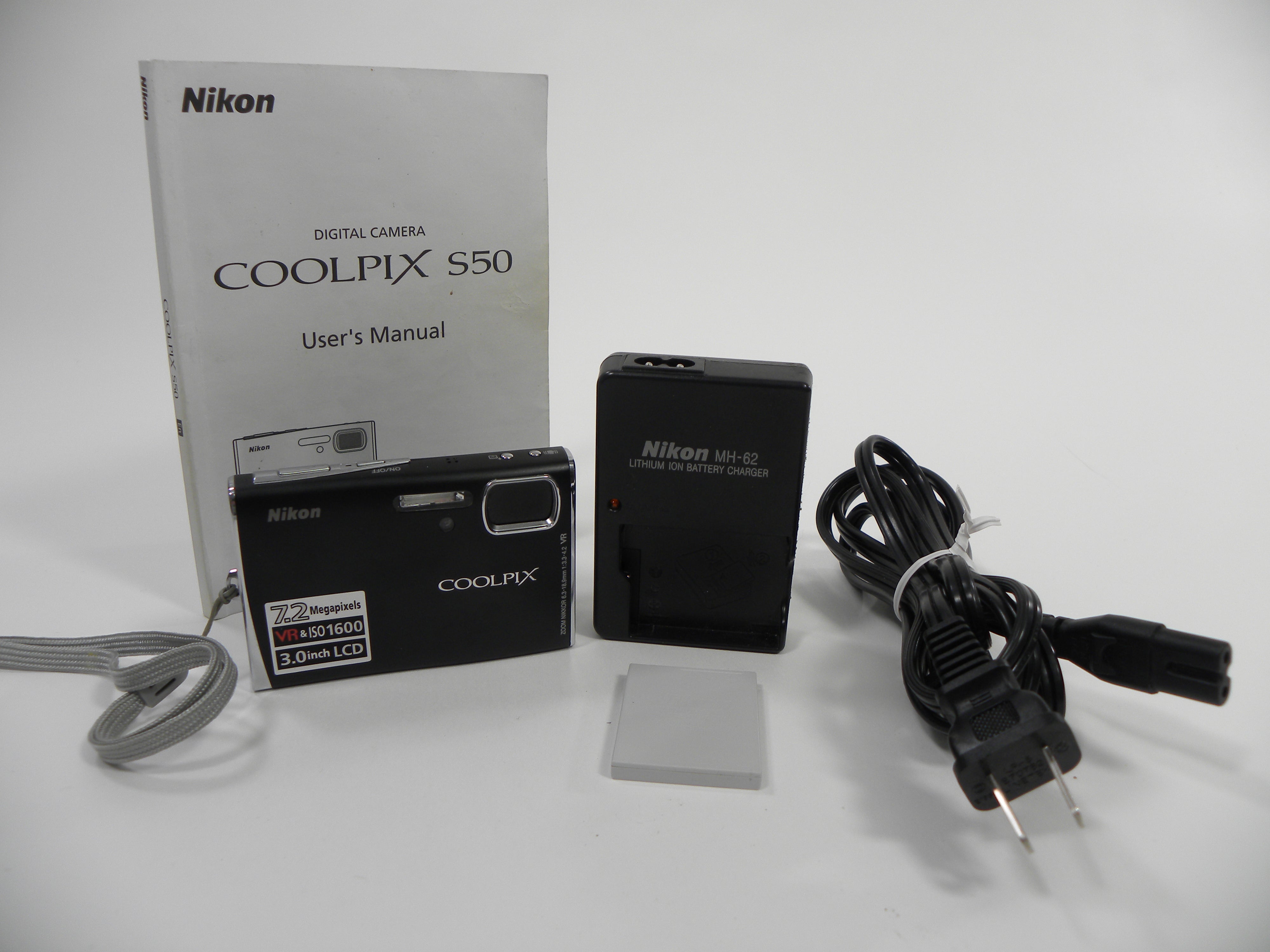 Nikon Coolpix S50 7.2mp Digital Camera