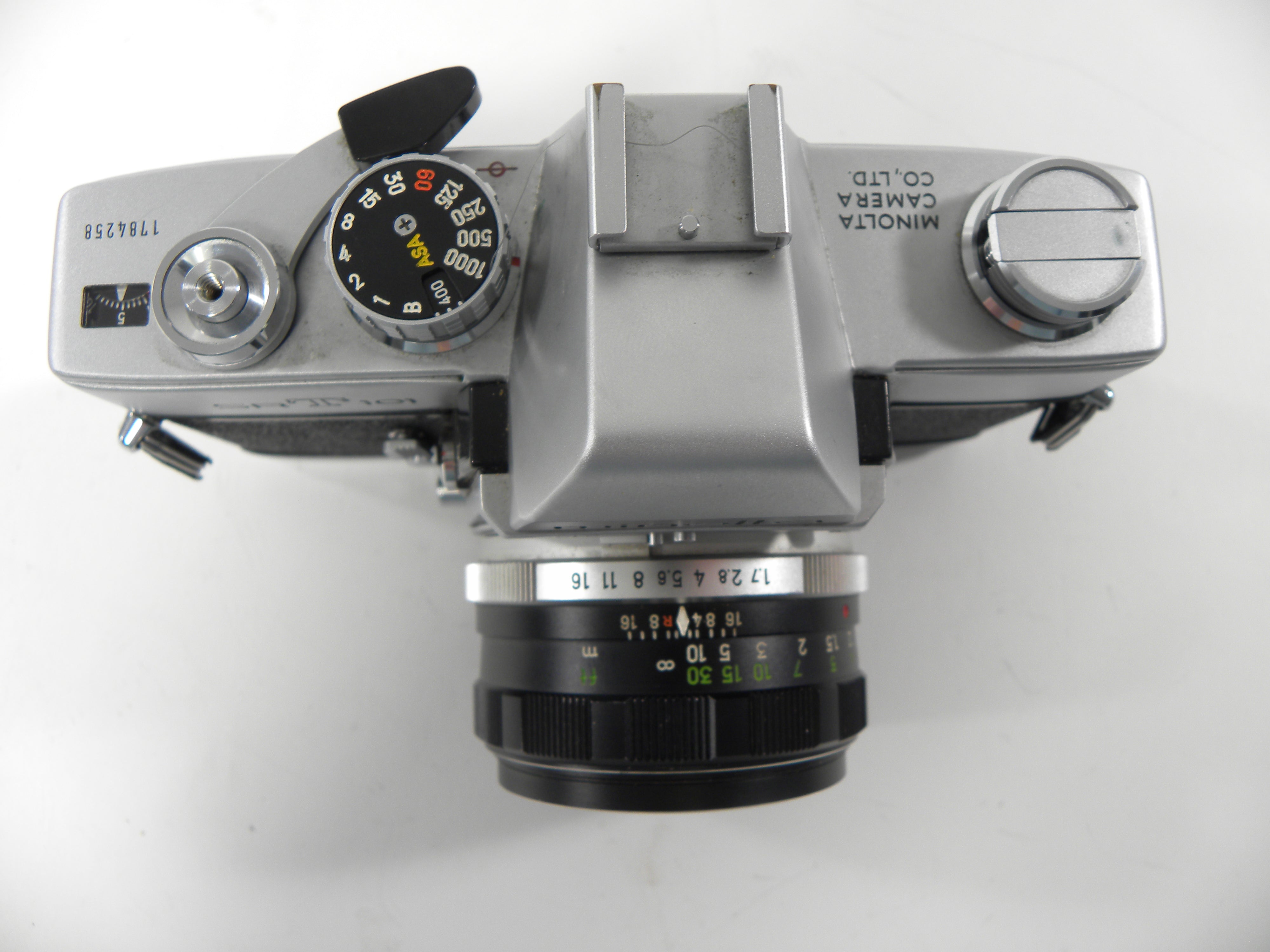Minolta SRT 101 35mm SLR w/ Rokkor-PF MC 55mm f1.7