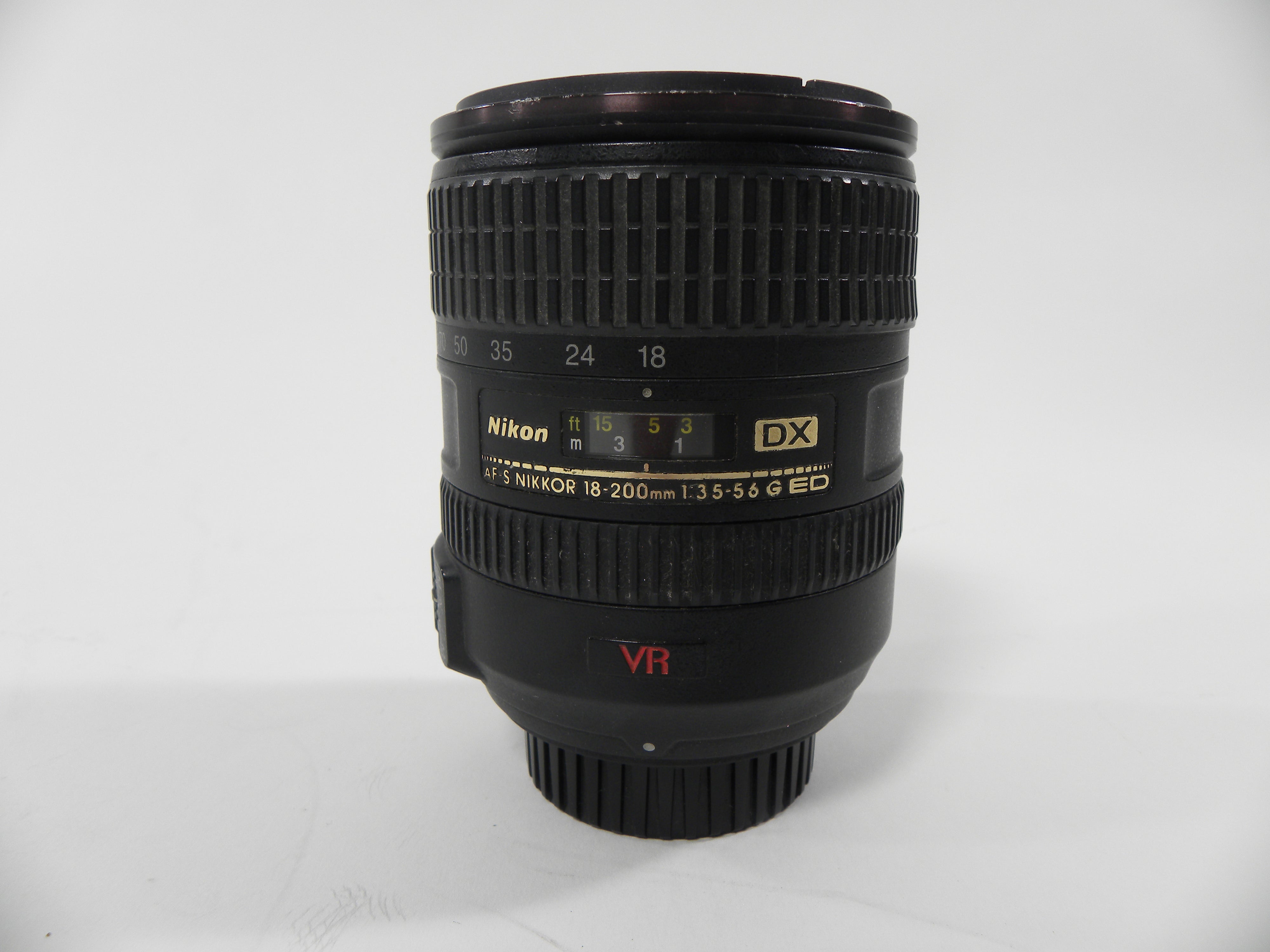 Nikon AF-S Nikkor DX VR ED IF 18-200mm f3.5-5.6G AS IS