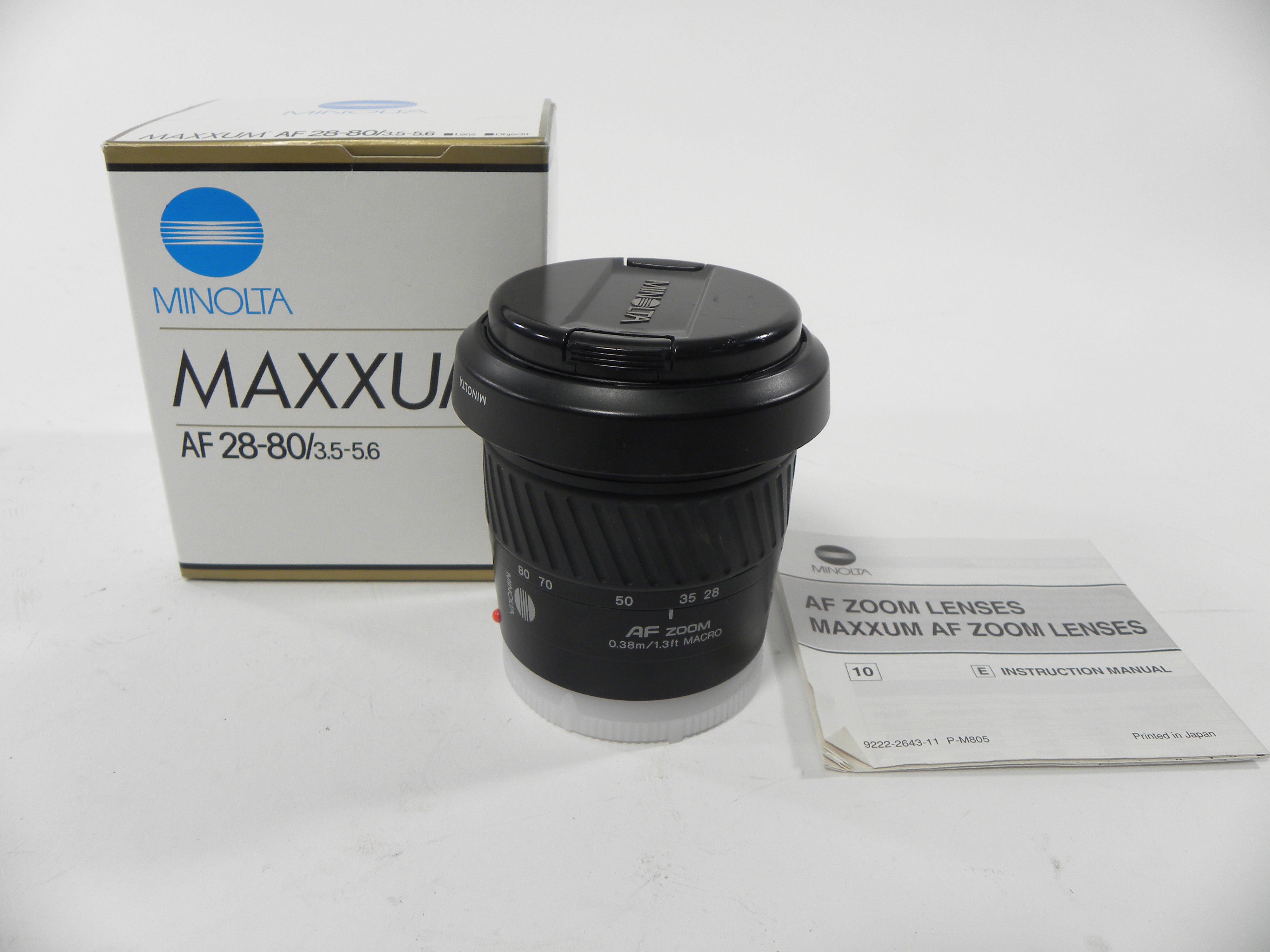 Minolta AF Zoom 28-80mm f3.5-5.6 A Mount