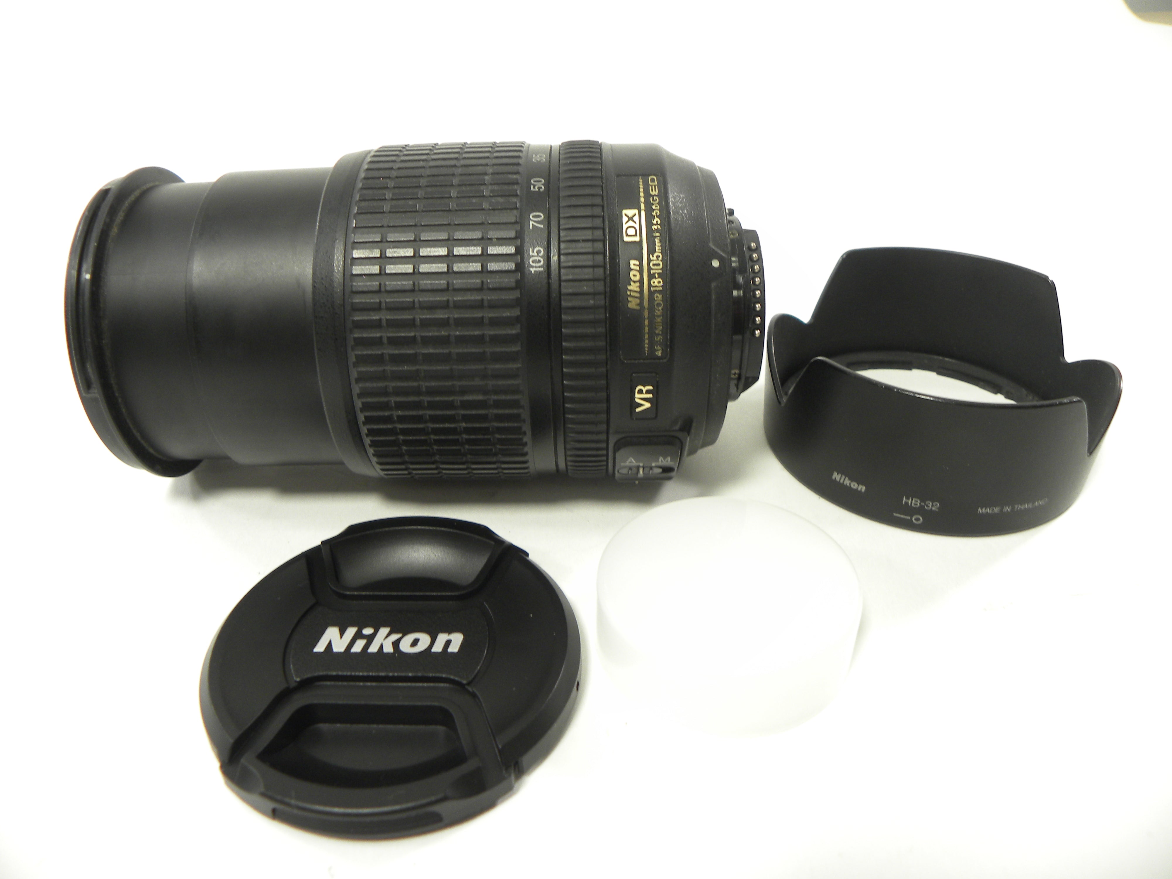 Nikon AF-S Nikkor DX VR ED IF 18-105mm f3.5-5.6G F Mount