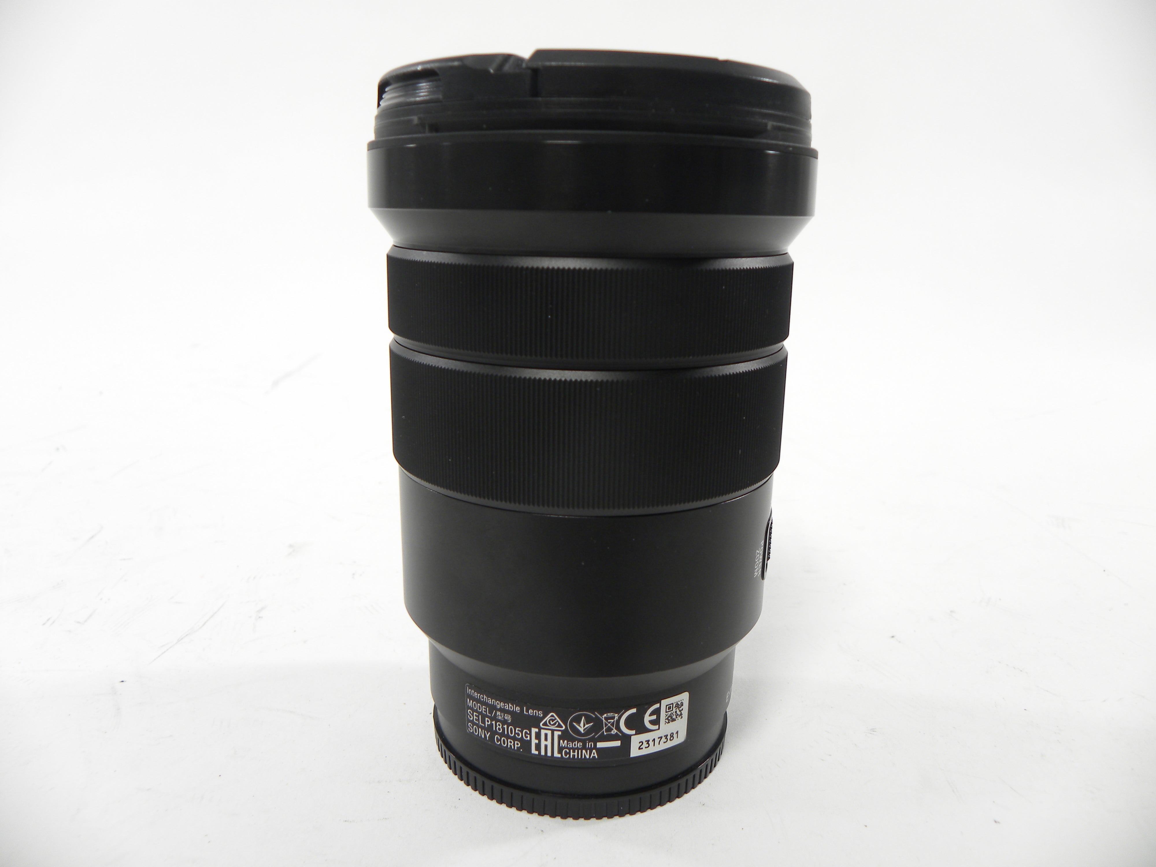 Sony PZ 18-105mm f4 G OSS  E-Mount