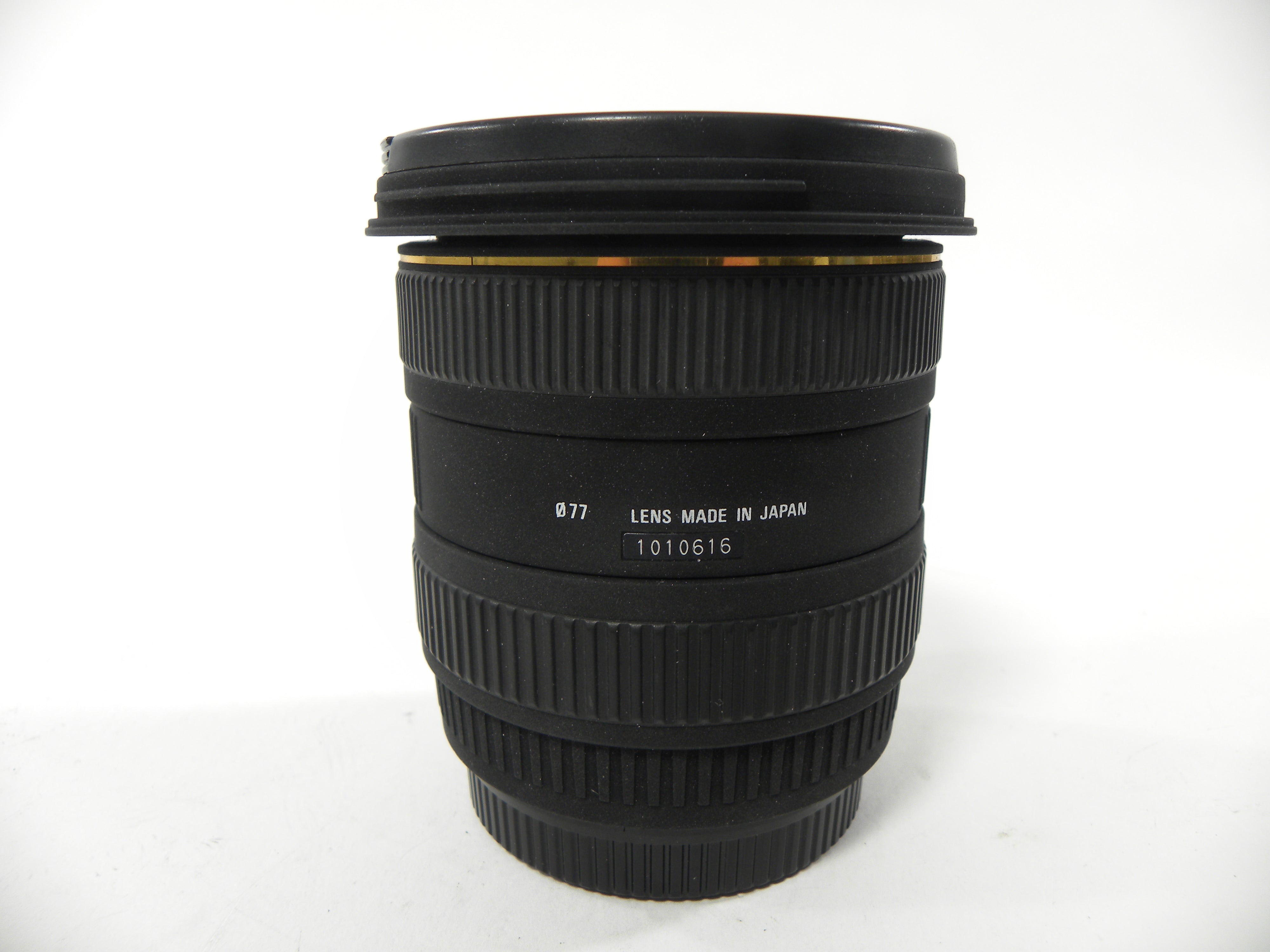 Sigma EX DC HSM 10-20mm f4-5.6 Canon EF Mount