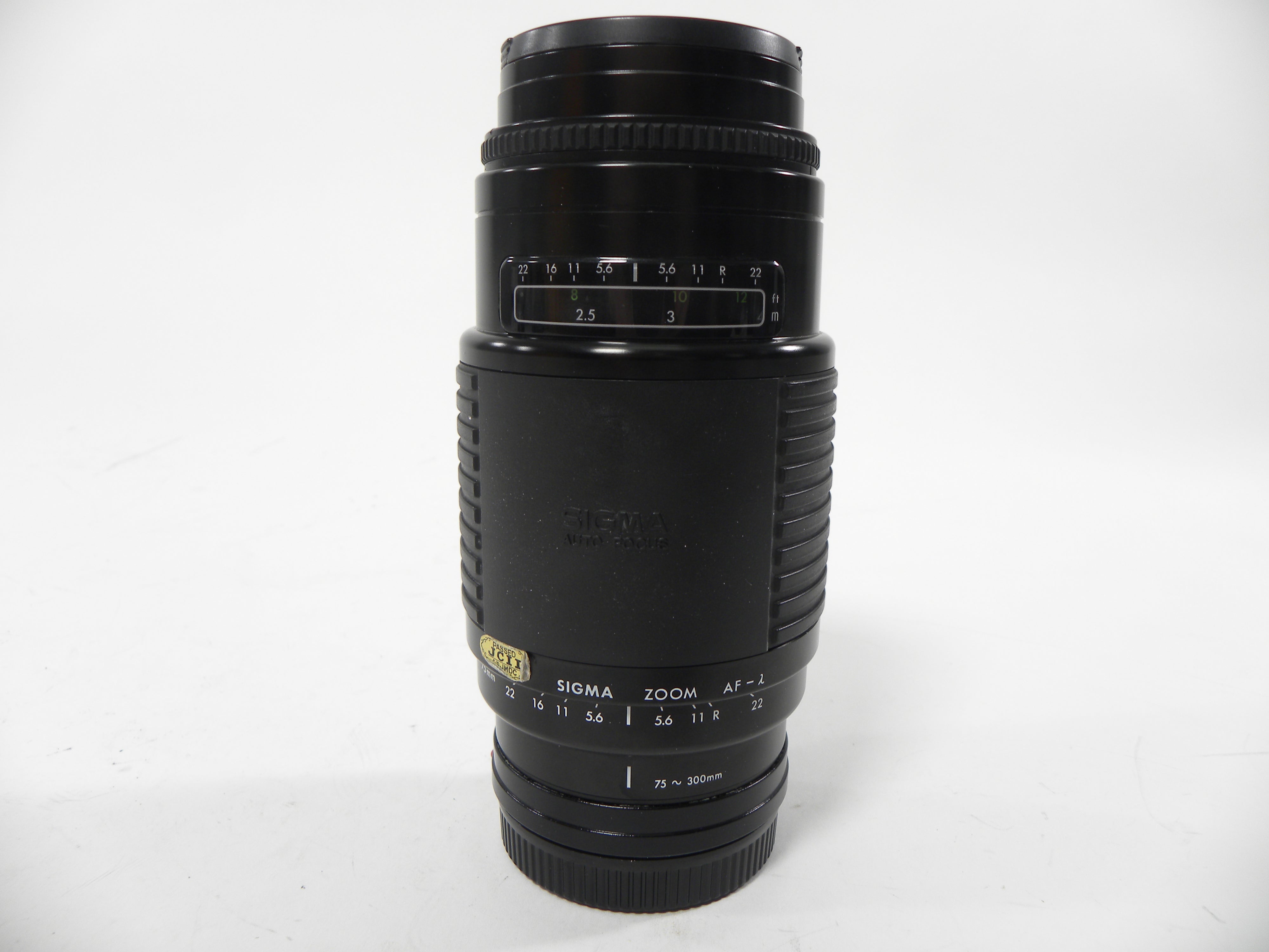 Sigma Zoom AF 75-300 f4.5-5.6 A Mount