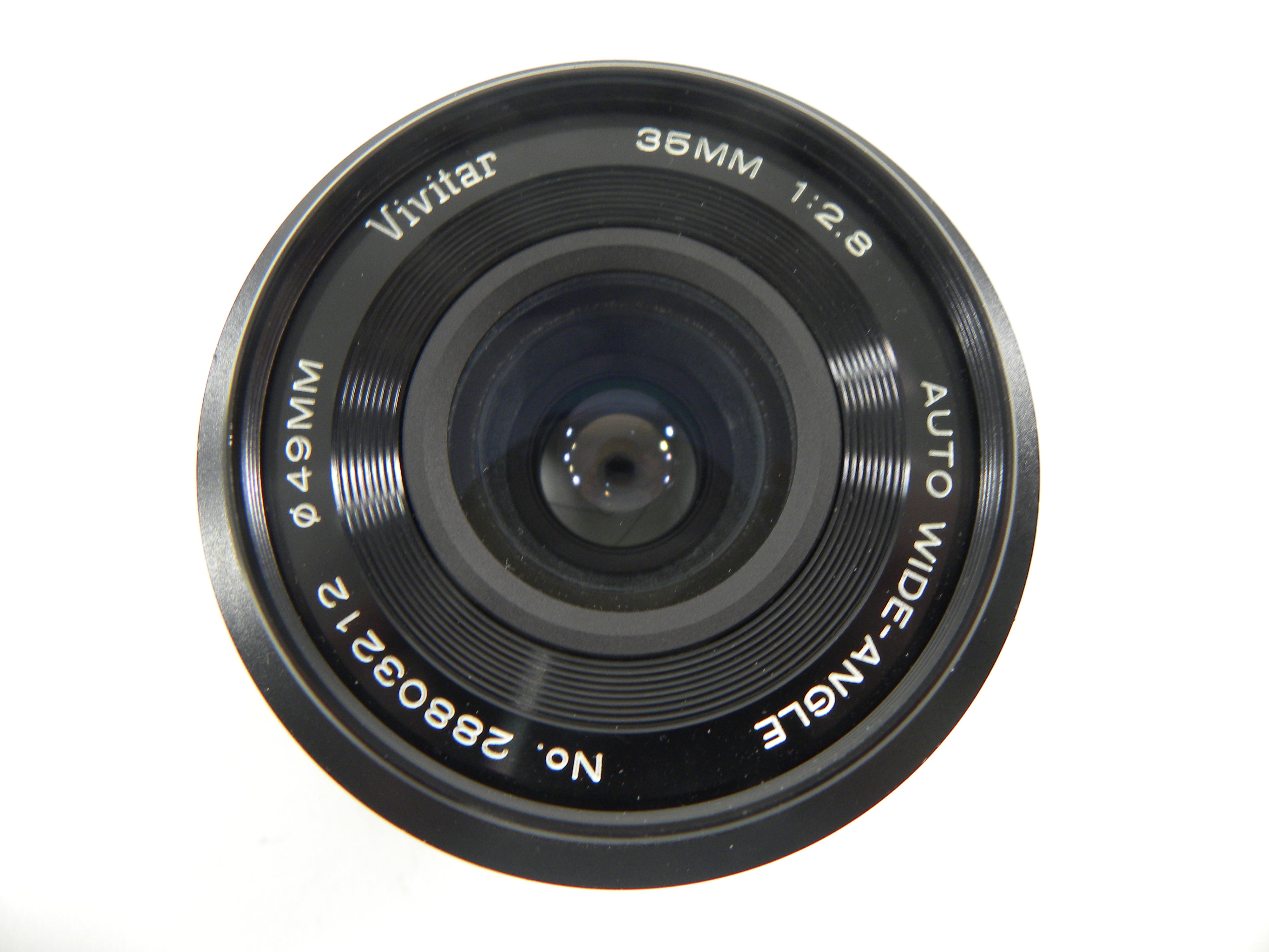 Vivitar 35mm f2.8 Auto Wide Angle Pk Mount lens