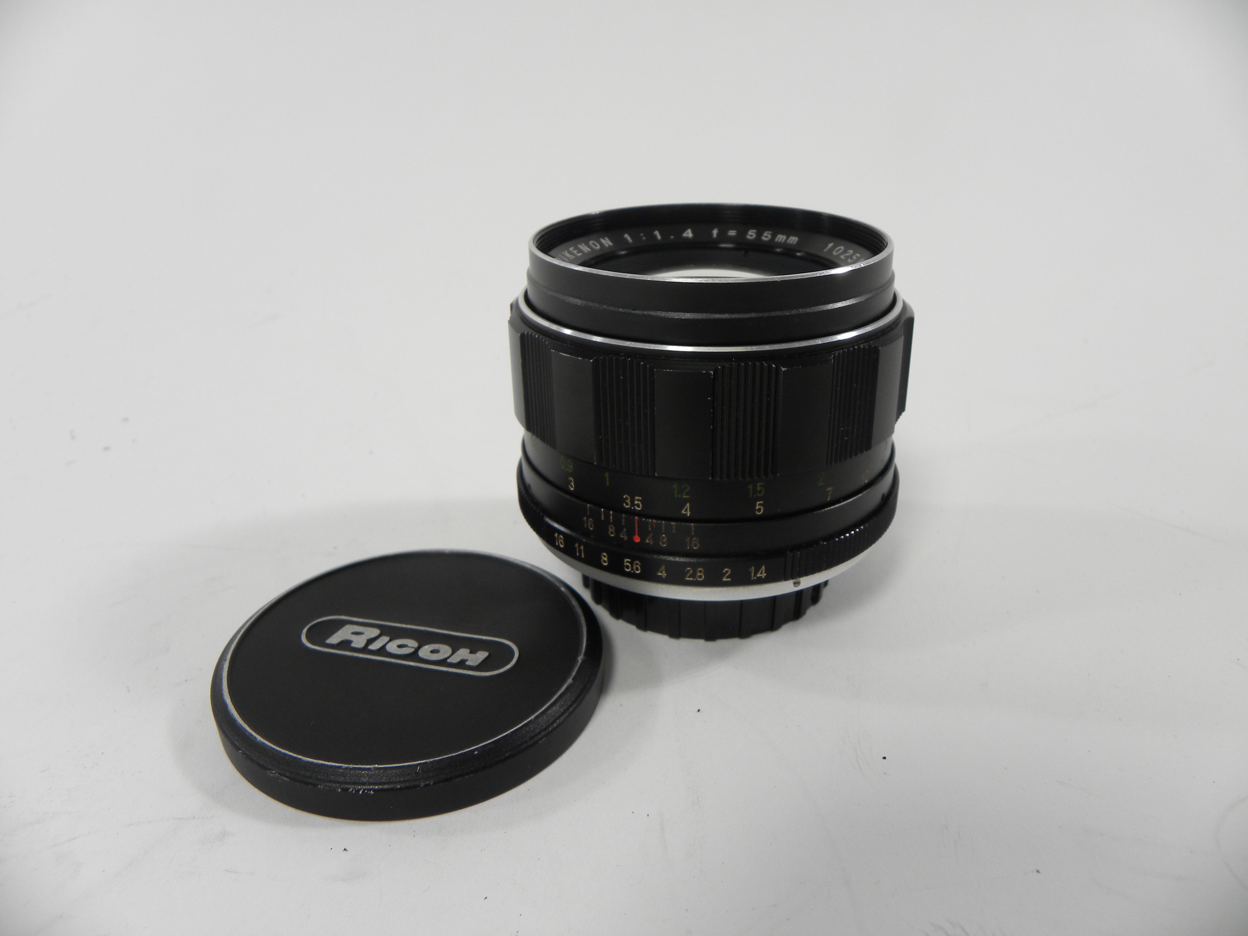 Ricoh Rikenson 55mm f/1.4 Lens for M42 Mount