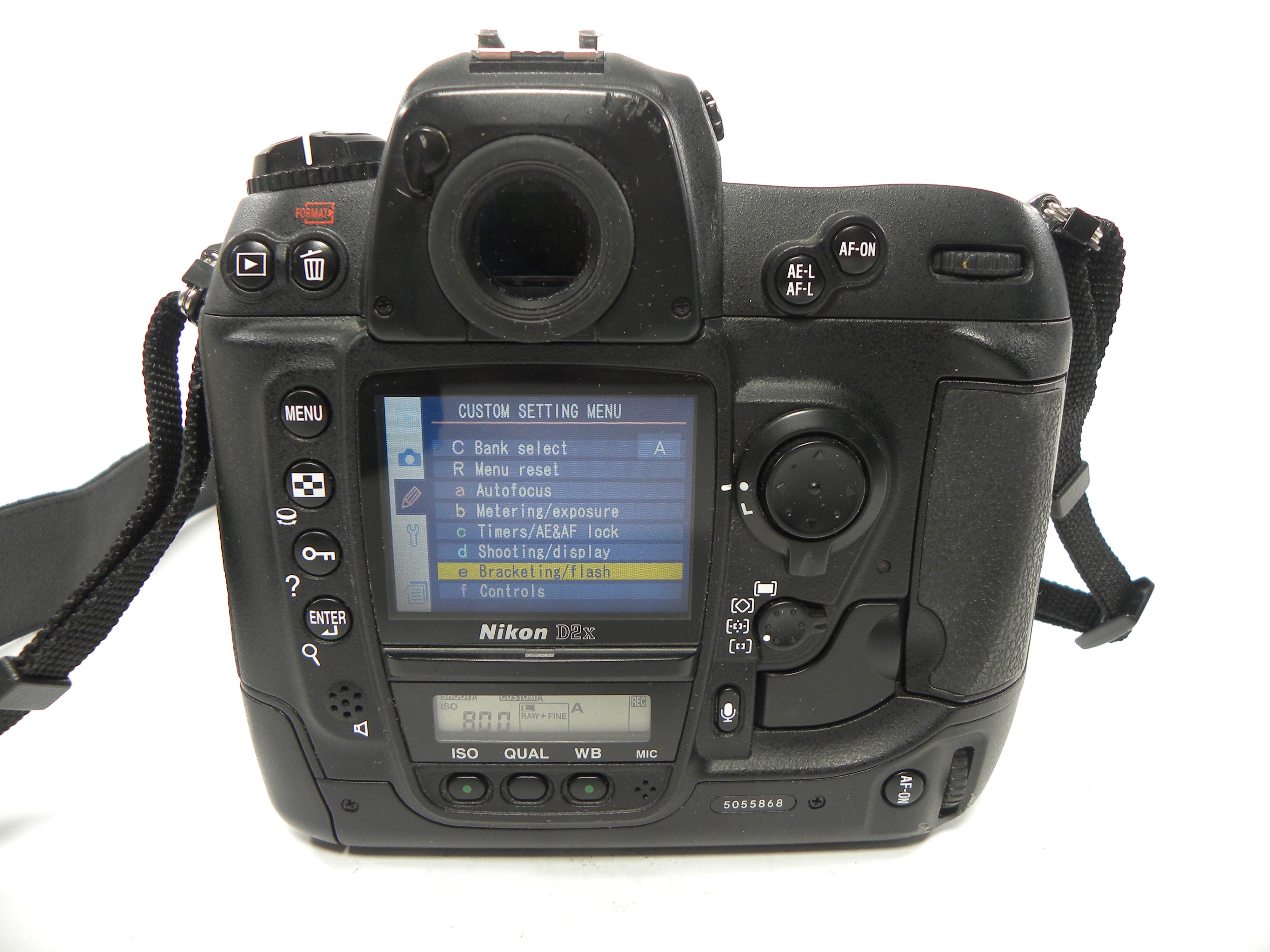 Nikon D2x 12.4mp Digital SLR Body Only Shutter Ct. 18,558
