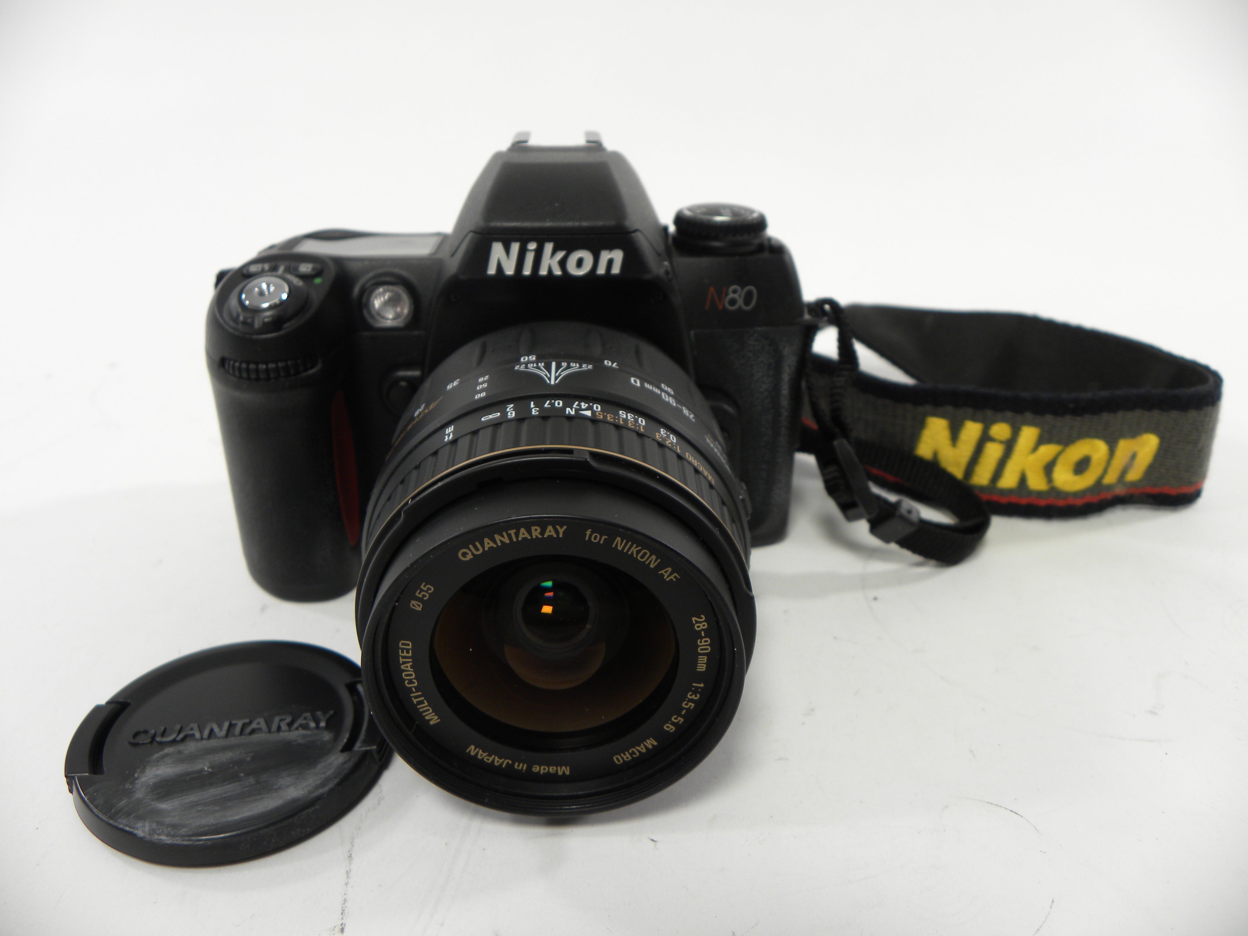 Nikon N80 35mm SLR w/Quantaray 28-80mm f3.5-5.6