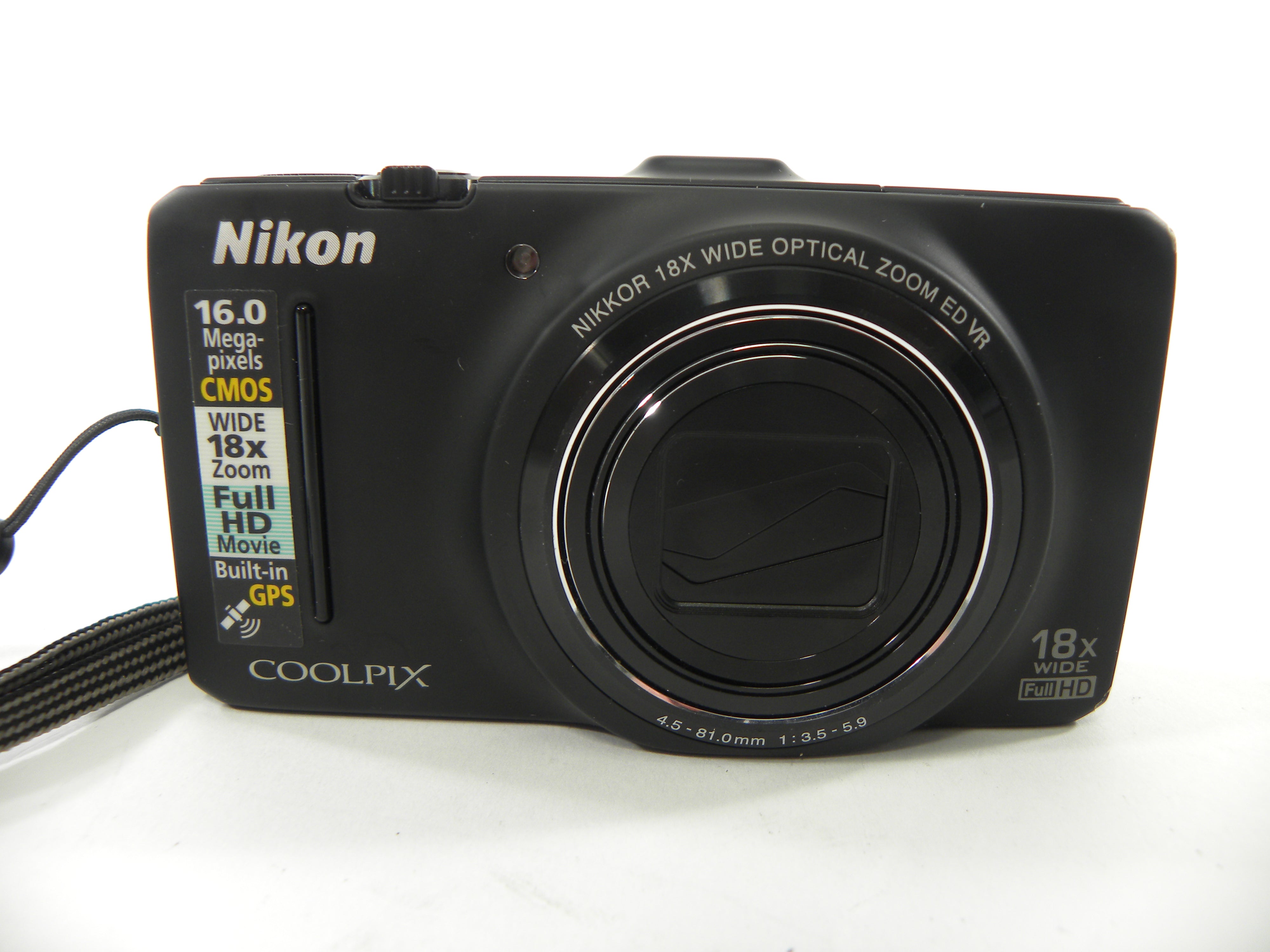 Nikon Coolpix S9300 16.0mp Digital Camera As-Is (Please read)