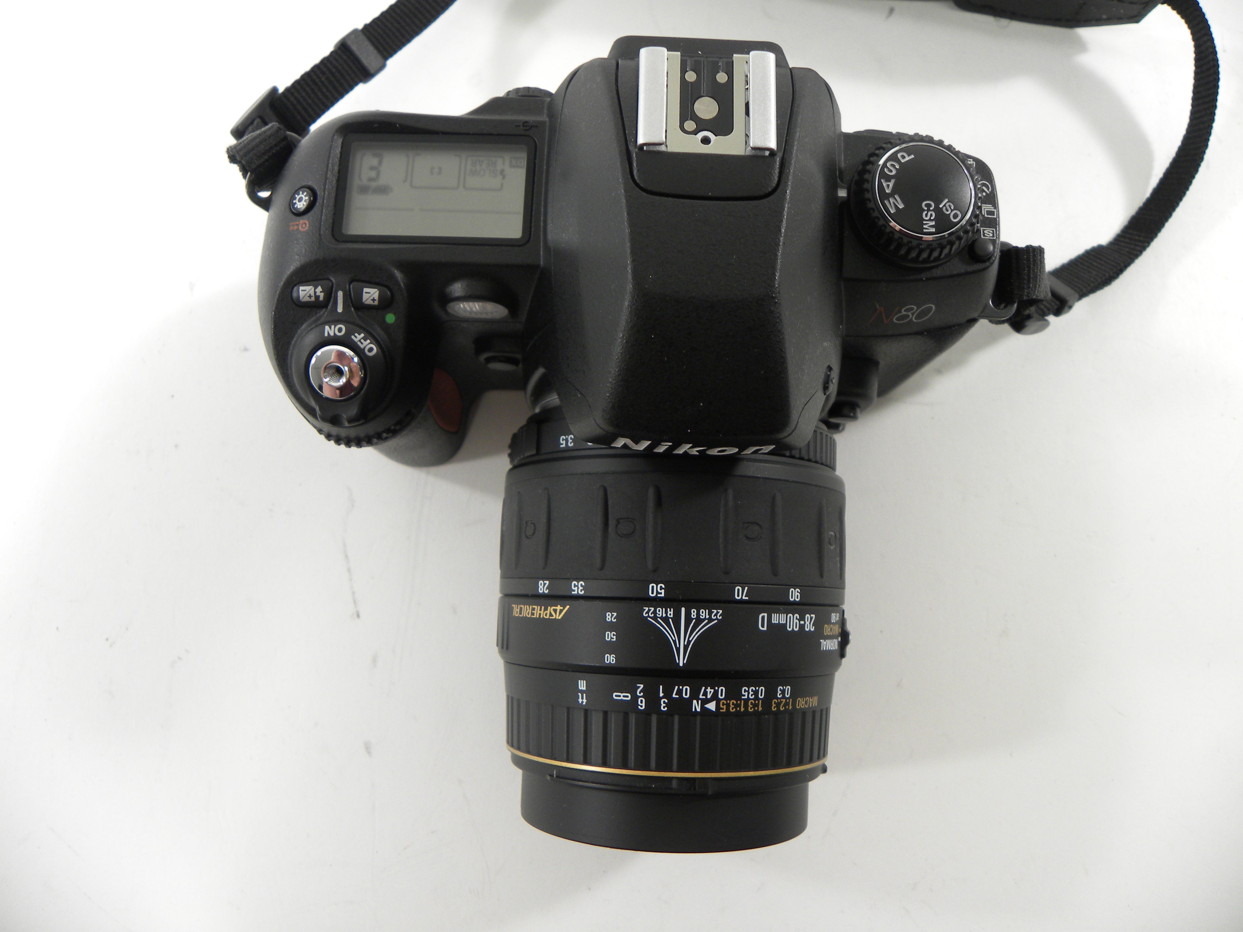 Nikon N80 35mm SLR w/Quantaray 28-80mm f3.5-5.6