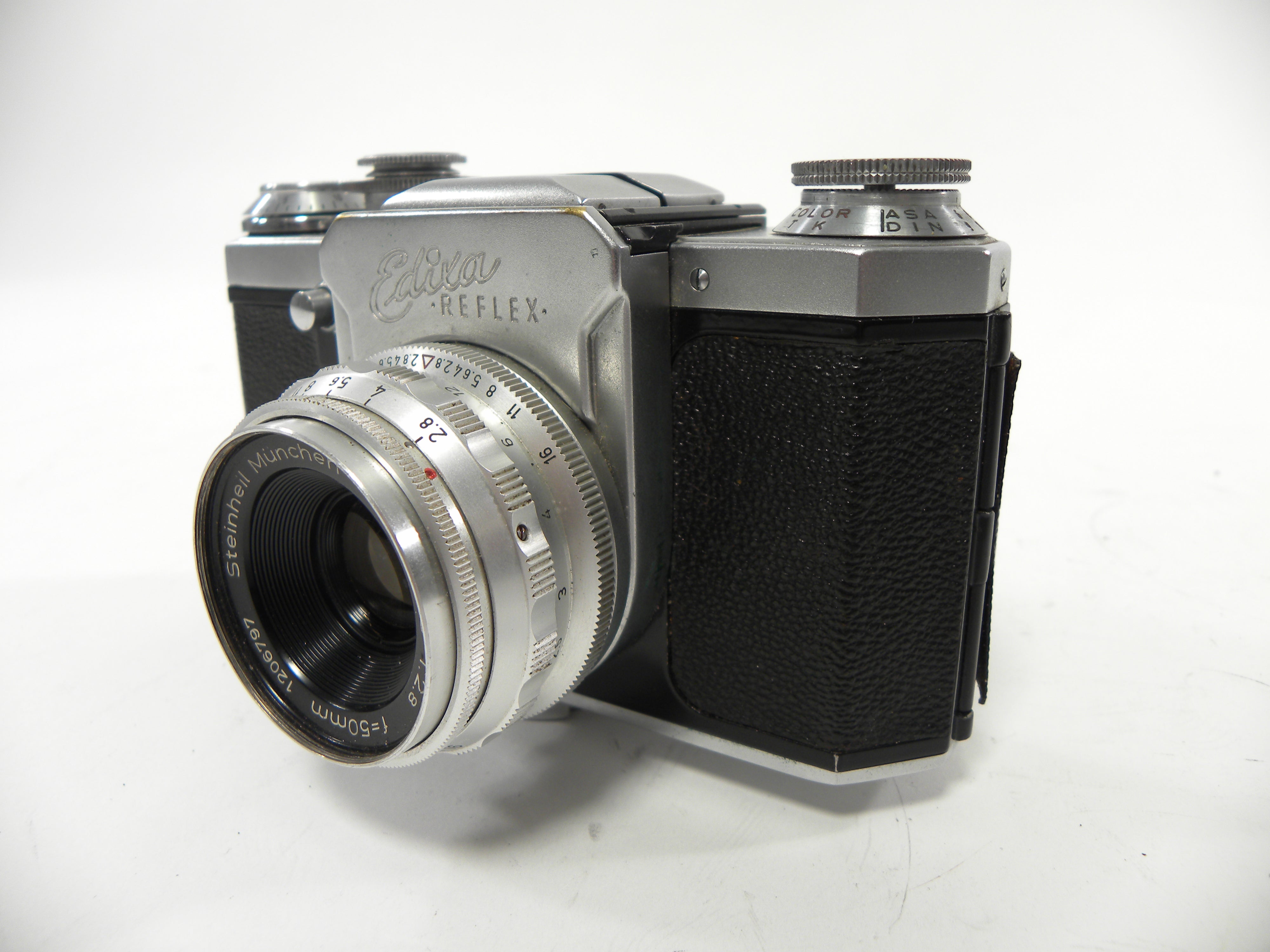 Edixa Reflex 35mm camera with a Cassar S 50mm f2.8 Read