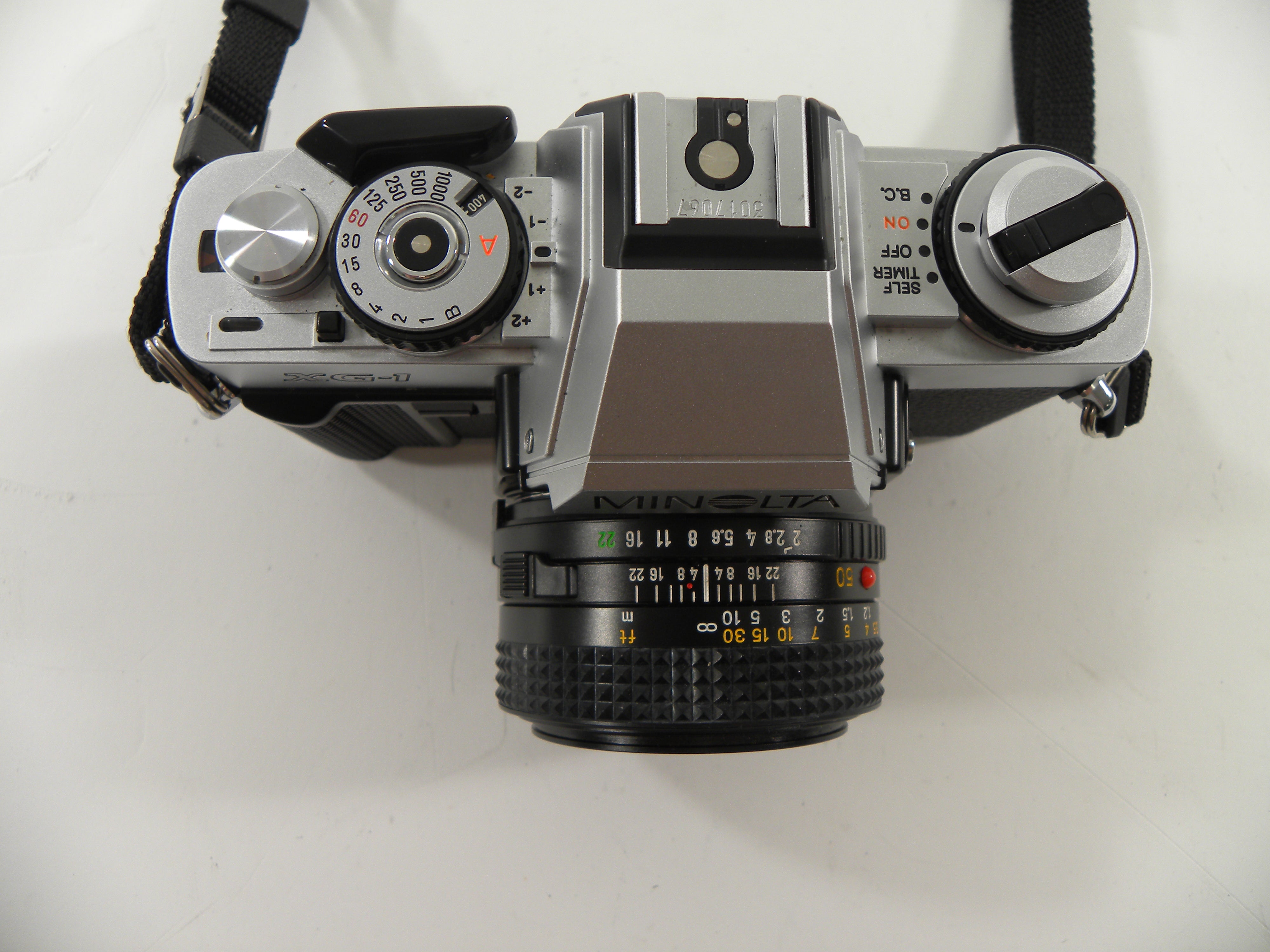 Minolta XG-1 35mm SLR w/MD 50mm f2