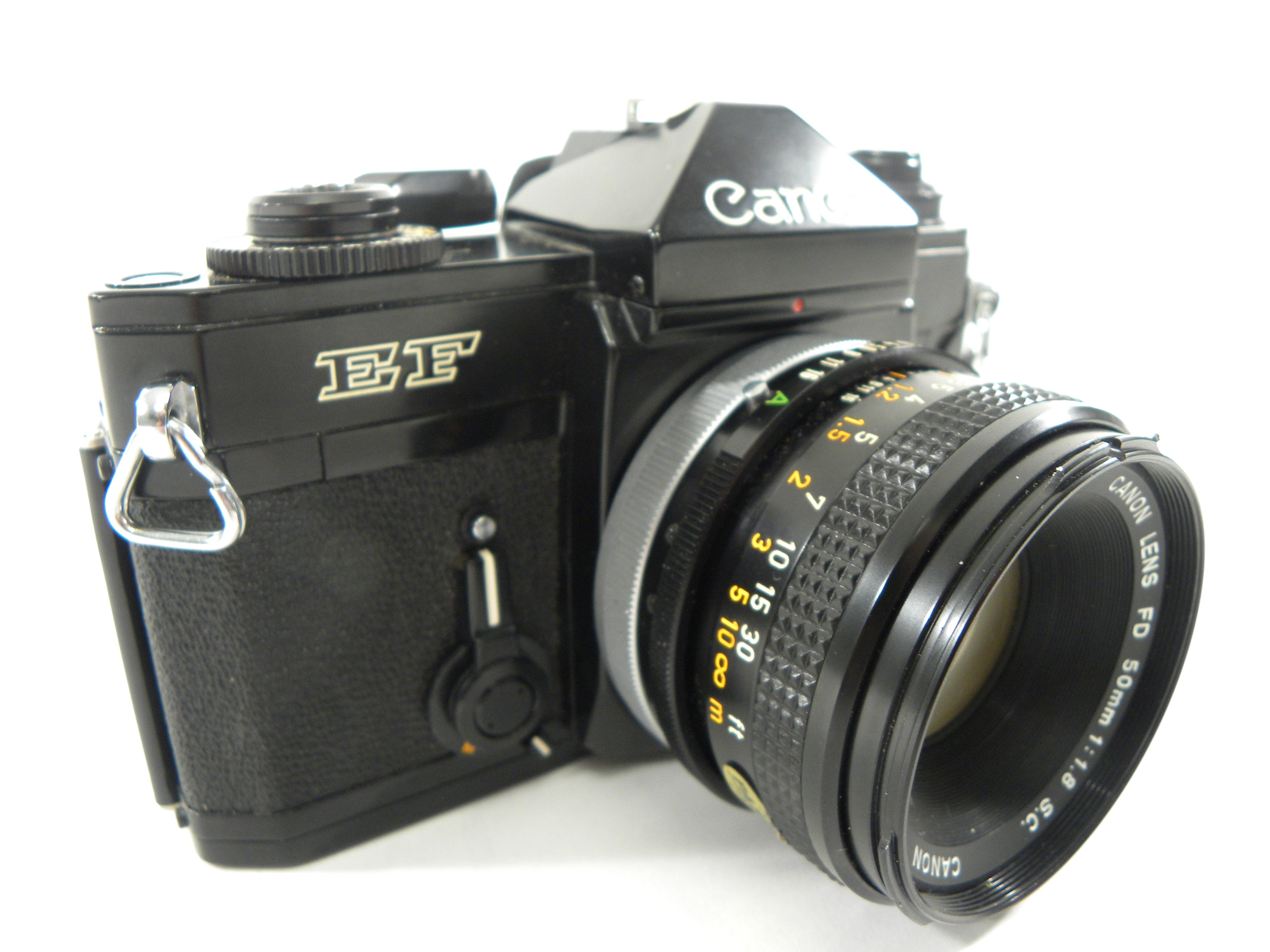 Canon EF 35mm SLR w/FD 50mm F1.8 S.C.  AS IS No Returns !