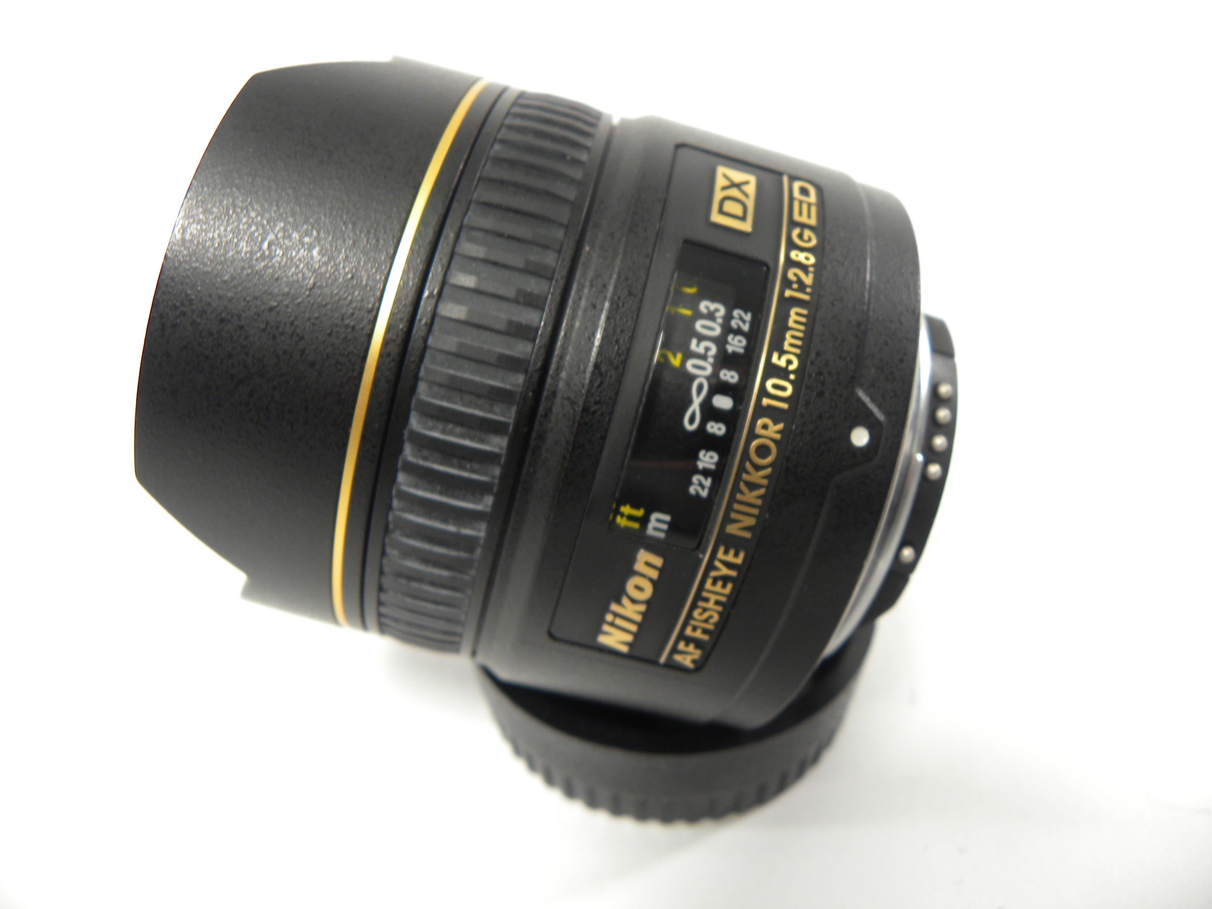 Nikon AF Nikkor Fisheye DX ED 10.5mm f2.8G  AS IS (Parts) No Returns!