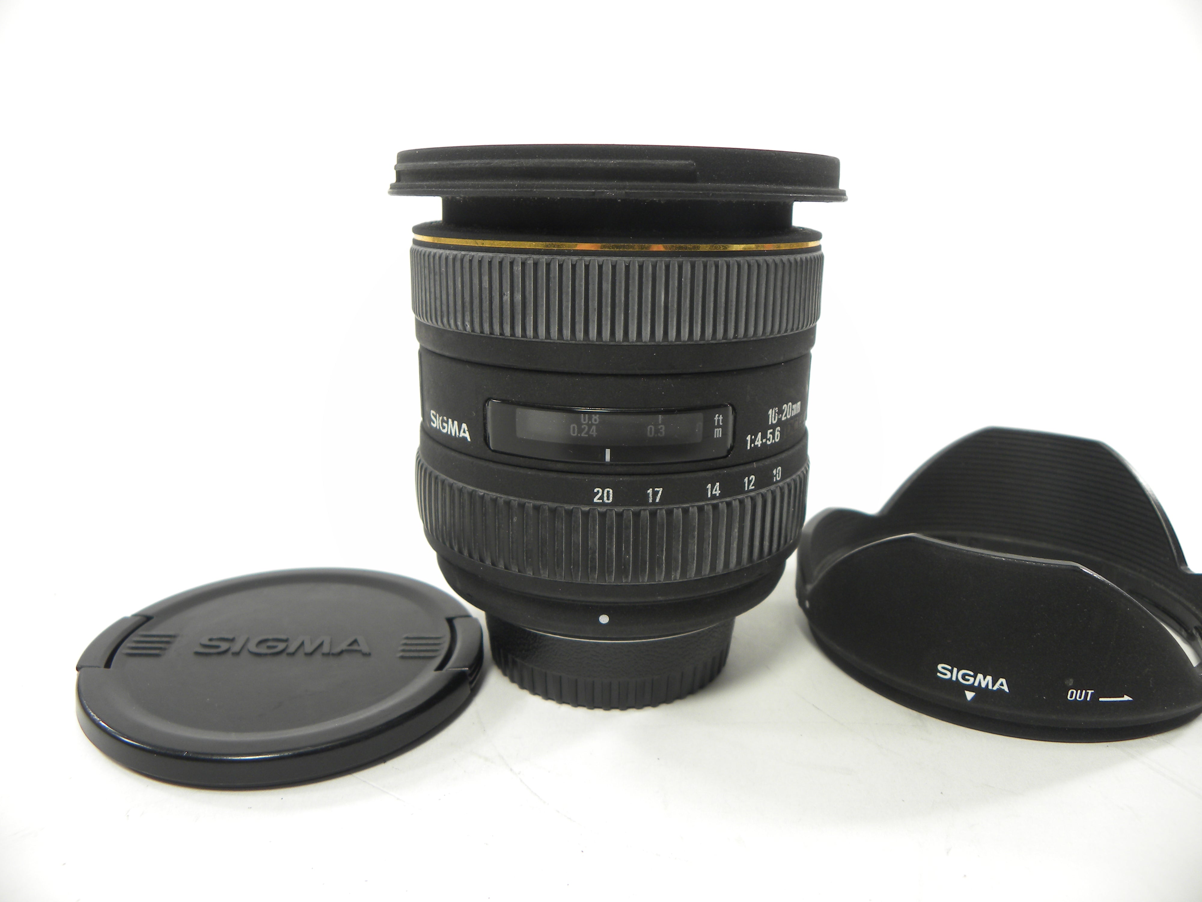 Sigma EX DC HSM 10-20mm f4-5.6 Nikon F Mount