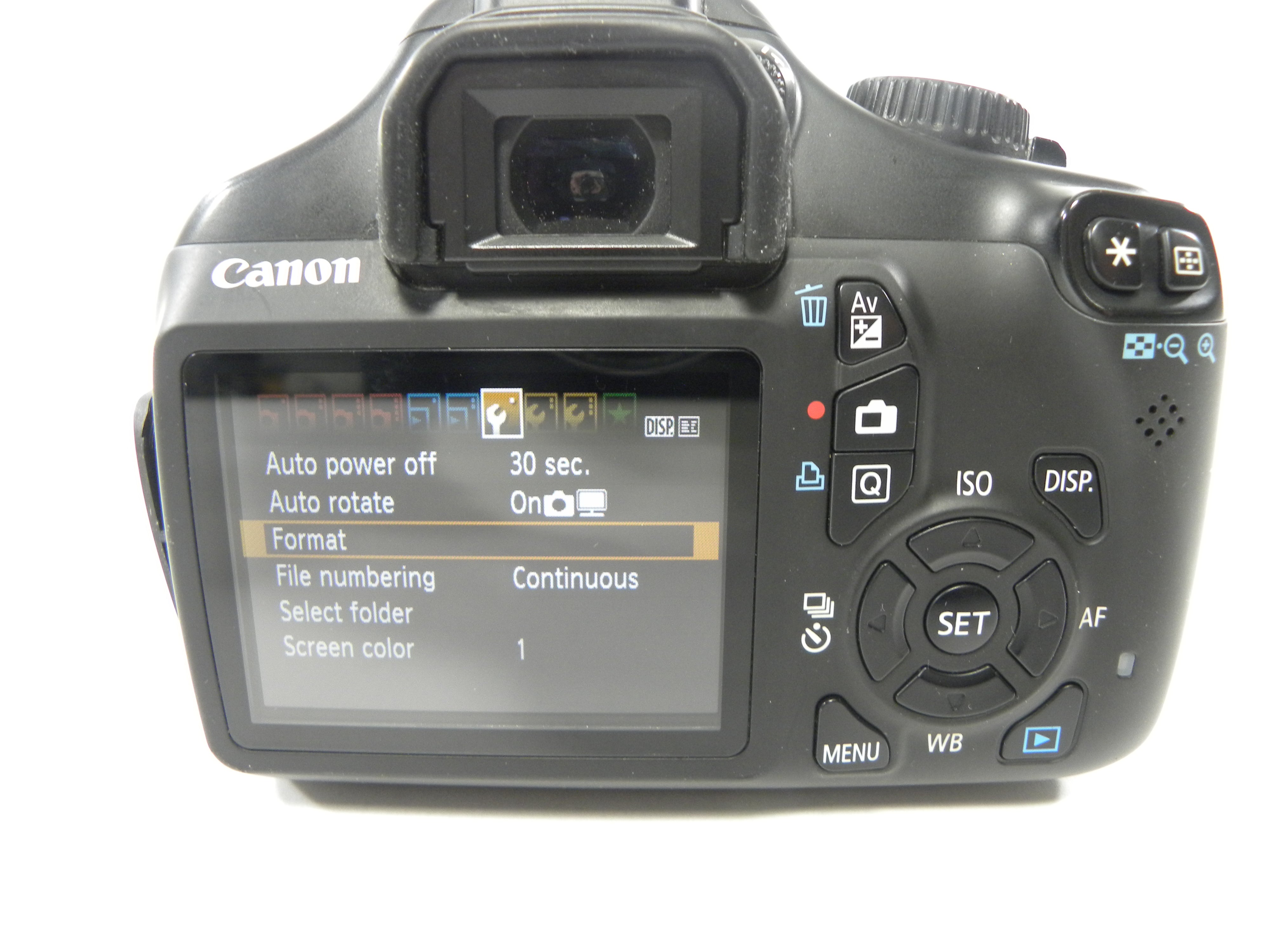 Canon EOS Rebel T3 12.2mp Digital SLR w/EF-S 18-55 IS II Shutter ct. 13,625
