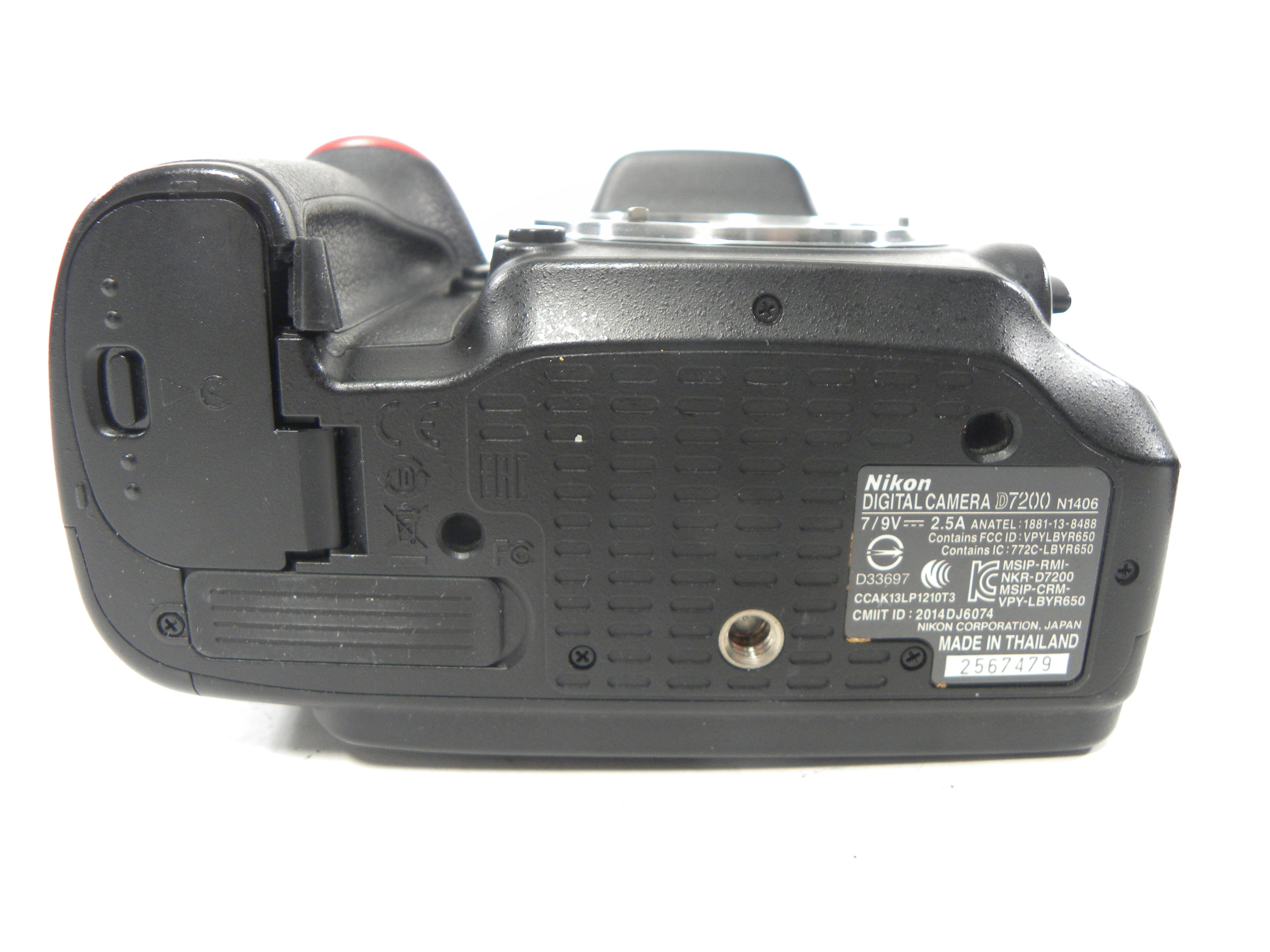 Nikon D7200 24.2mp Digital SLR Body Only Shutter Ct. 56,829