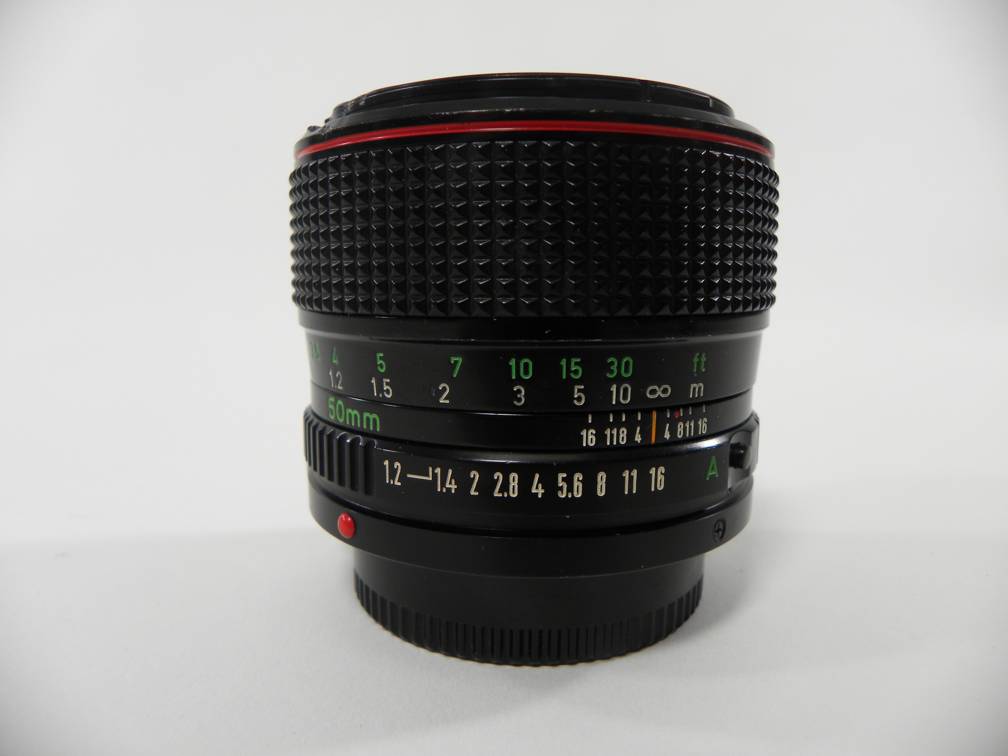 Canon FD 50mm f1.2 L lens AS IS NO RETURNS!