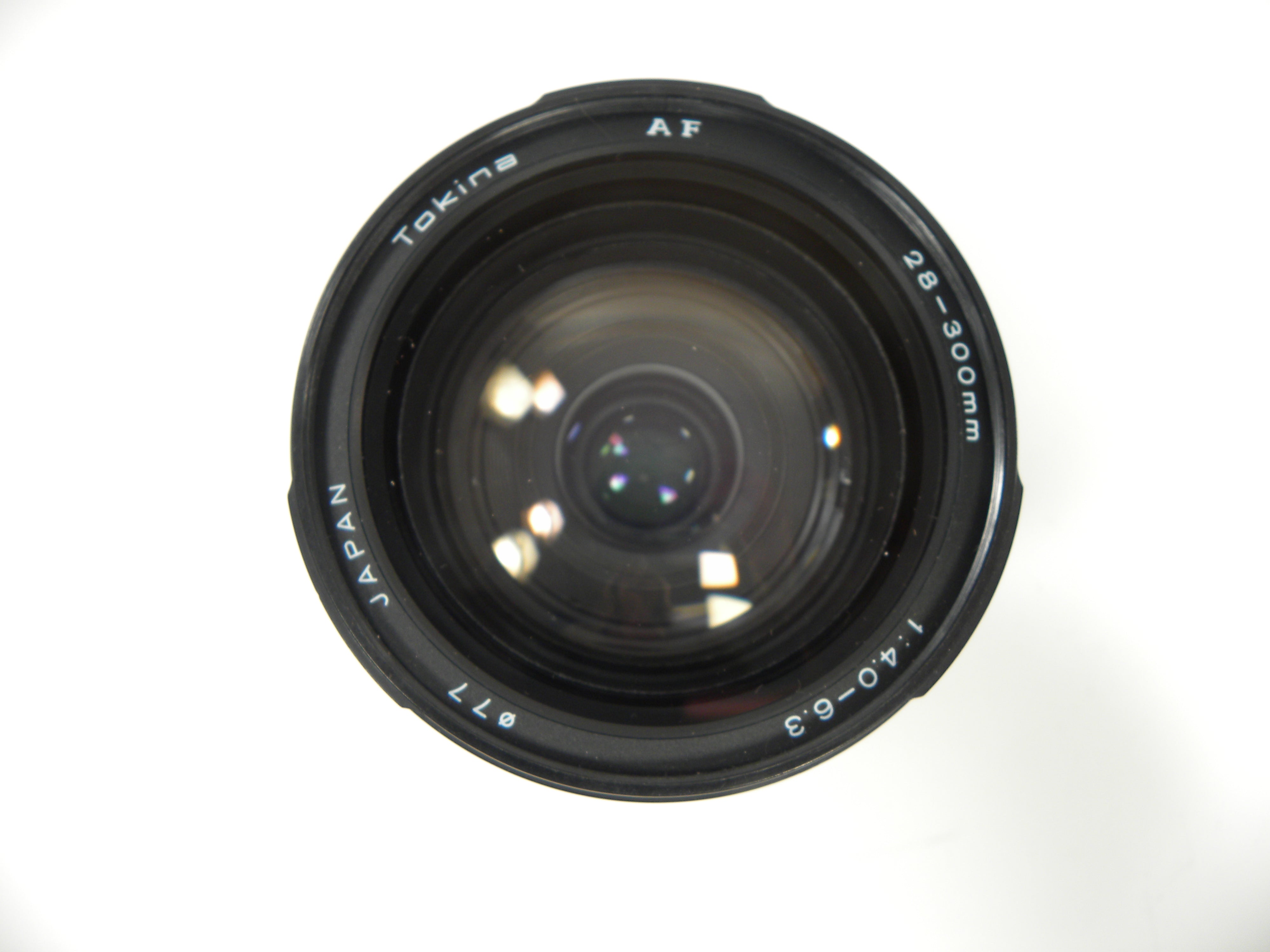 Tokina AF 28-300 f4.0-6.3 Nikon F Mount