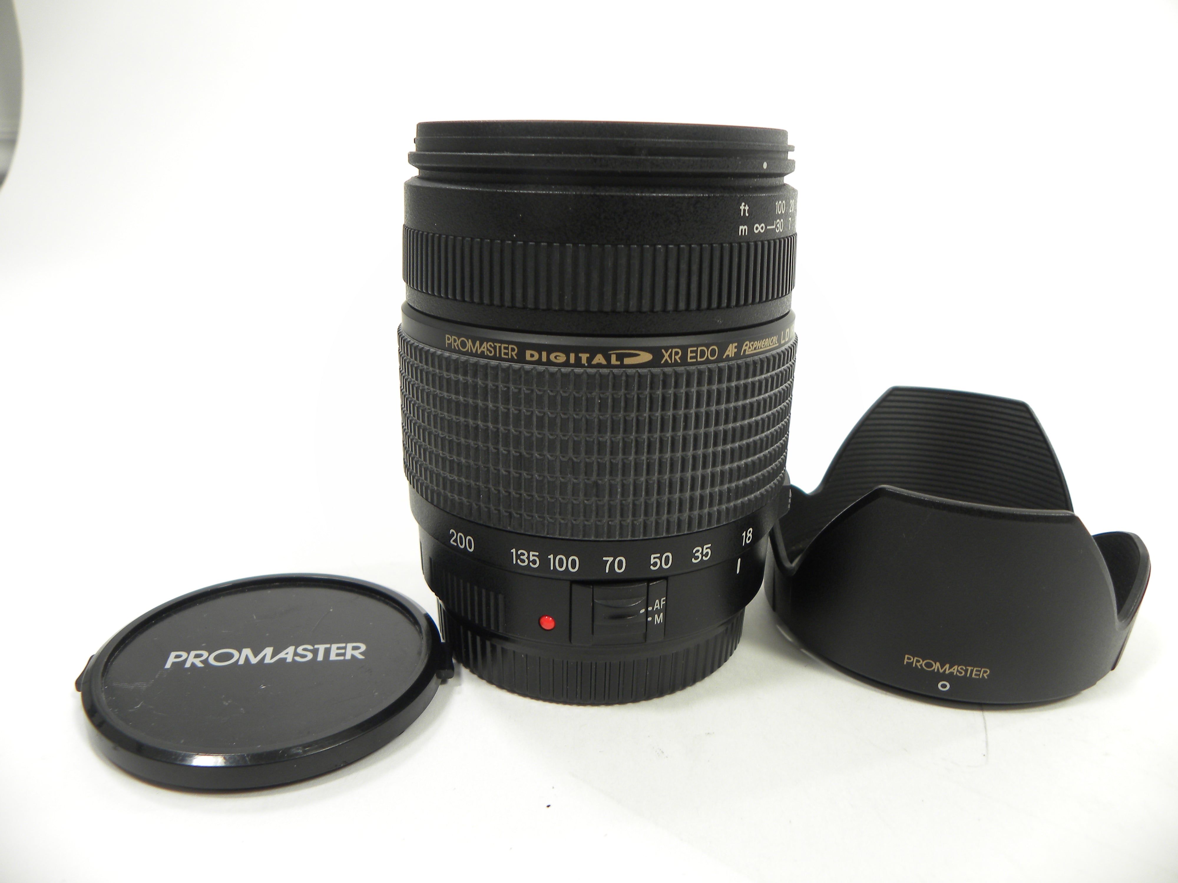 Promaster Digital XR EDO AF LD IF 18-200mm f3.5-6.3 Canon EF Mount