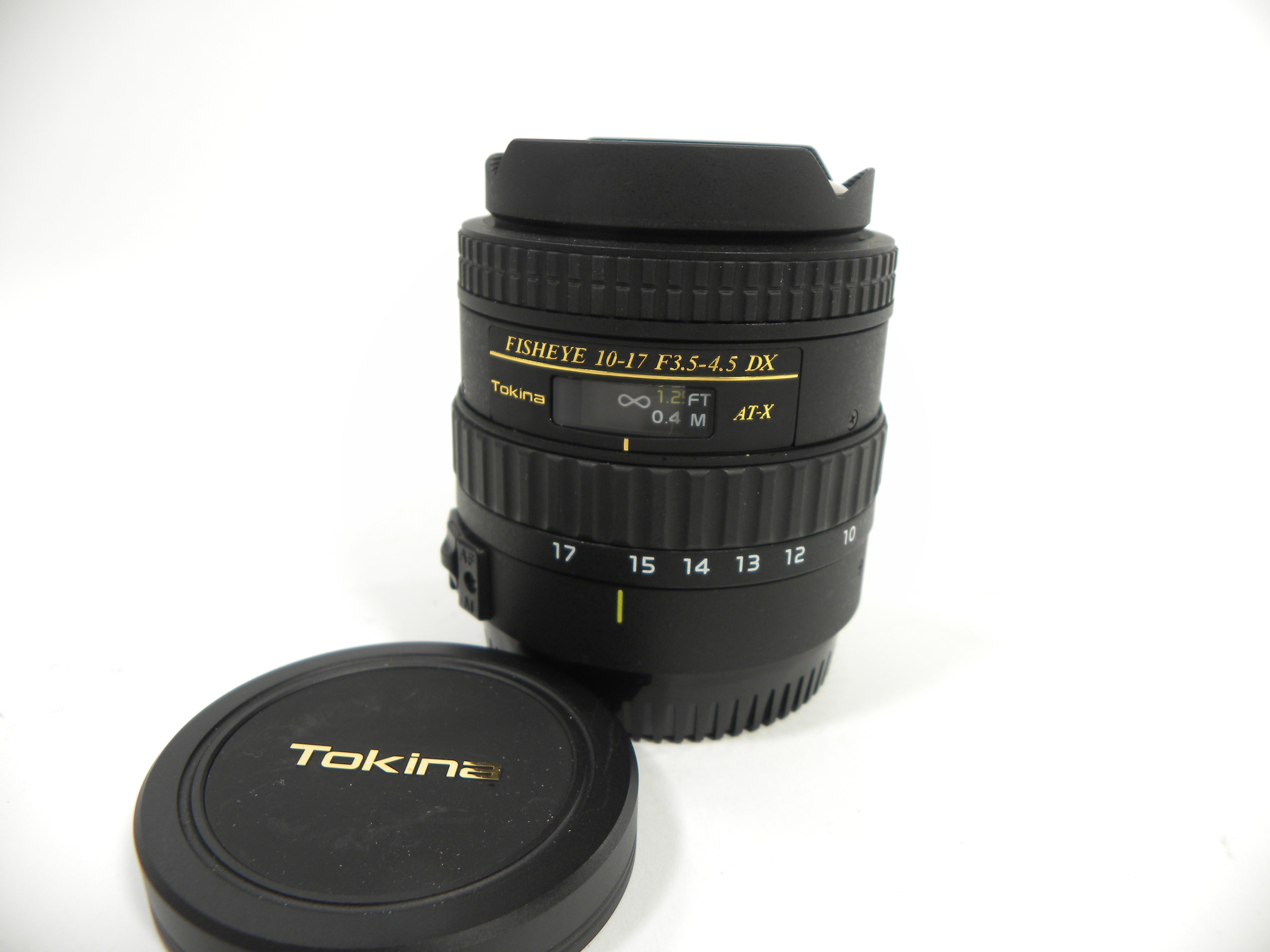 Tokina Fisheye 10-17mm f3.5-4.5 DX AT-X Canon EF Mount