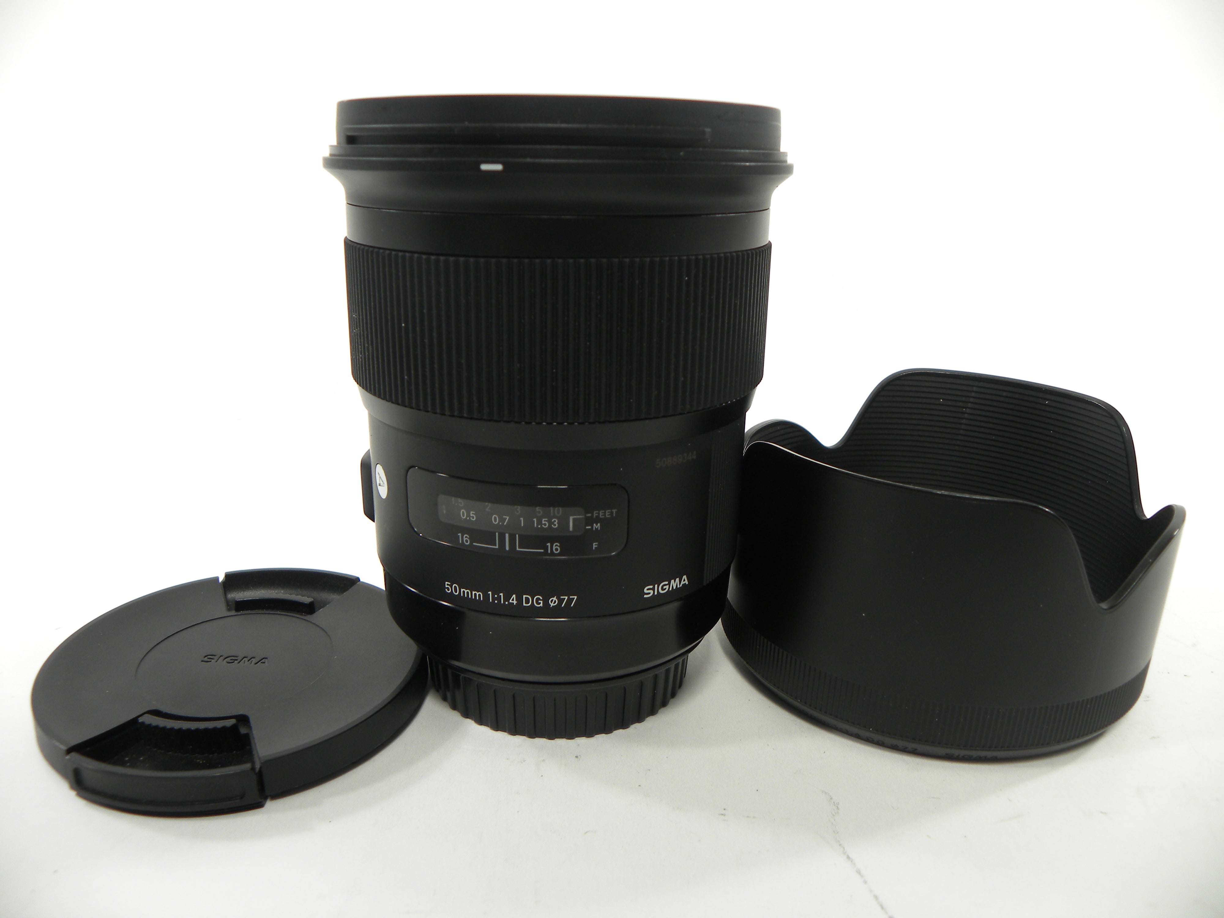Sigma ART DG 50mm f1.4 Canon EF Mount