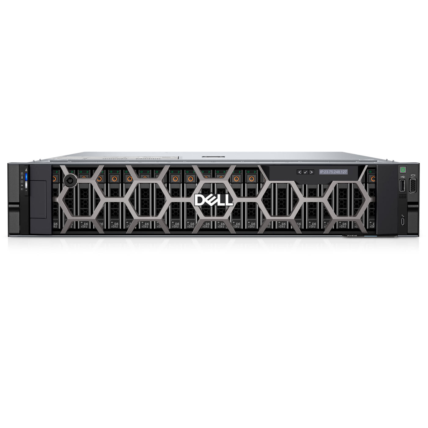 Dell R7615 Server AMD EPYC 9224 8x32GB 1x600GB HDD PER7615-EYPC9224-256G-600GB