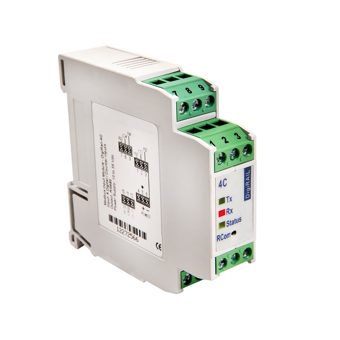 DigiRail - Input/Output Modules with Modbus RS485 Connectivity